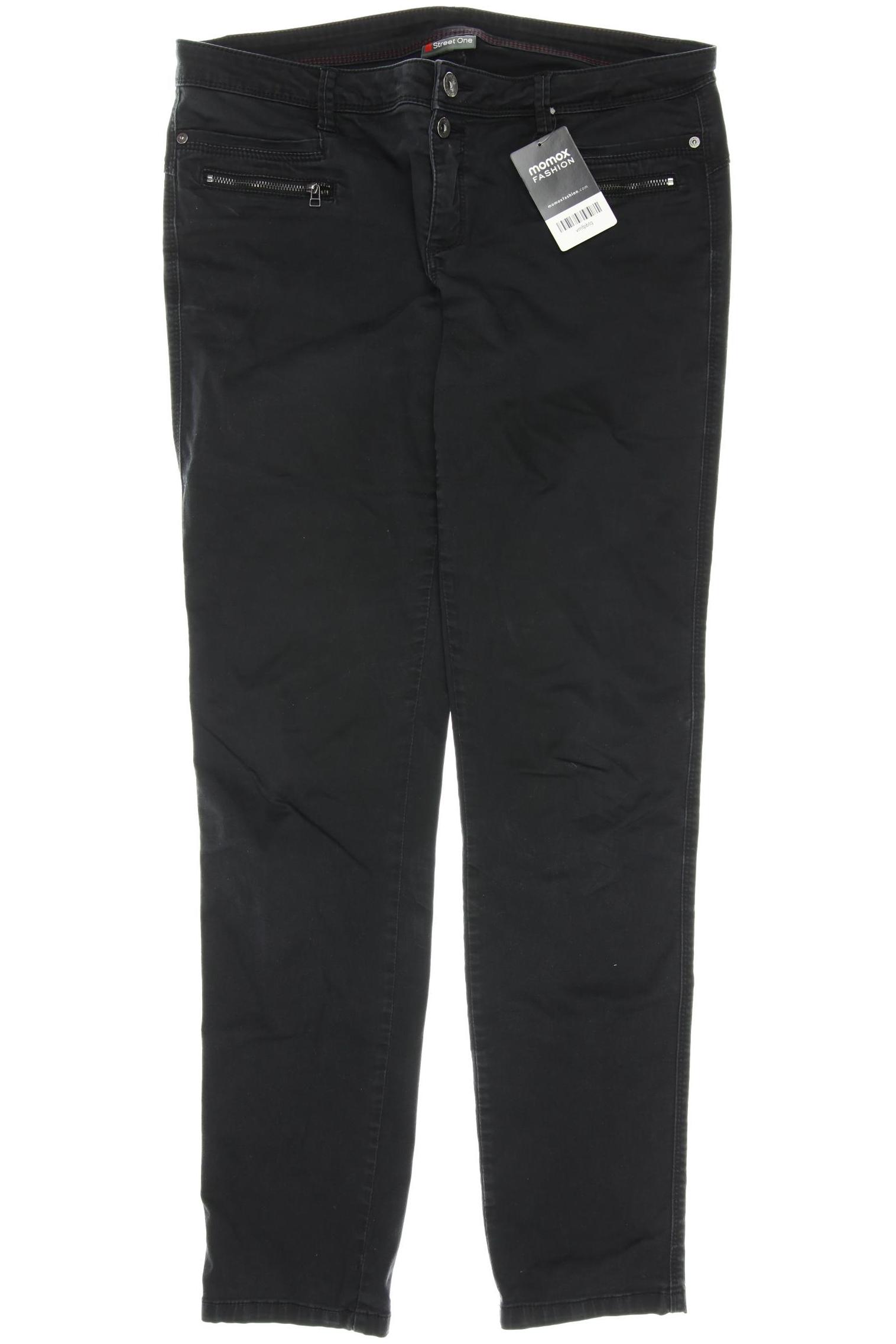 

Street One Damen Stoffhose, schwarz, Gr. 40
