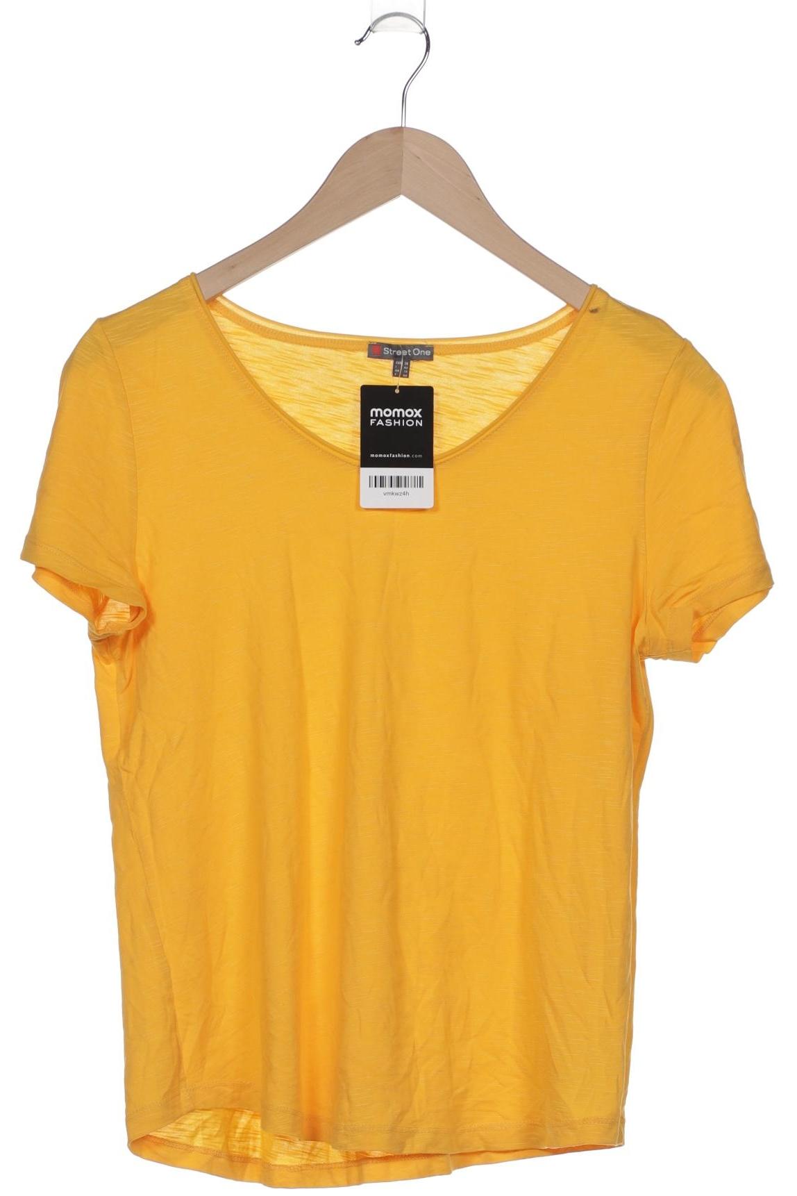 

Street One Damen T-Shirt, gelb, Gr. 38