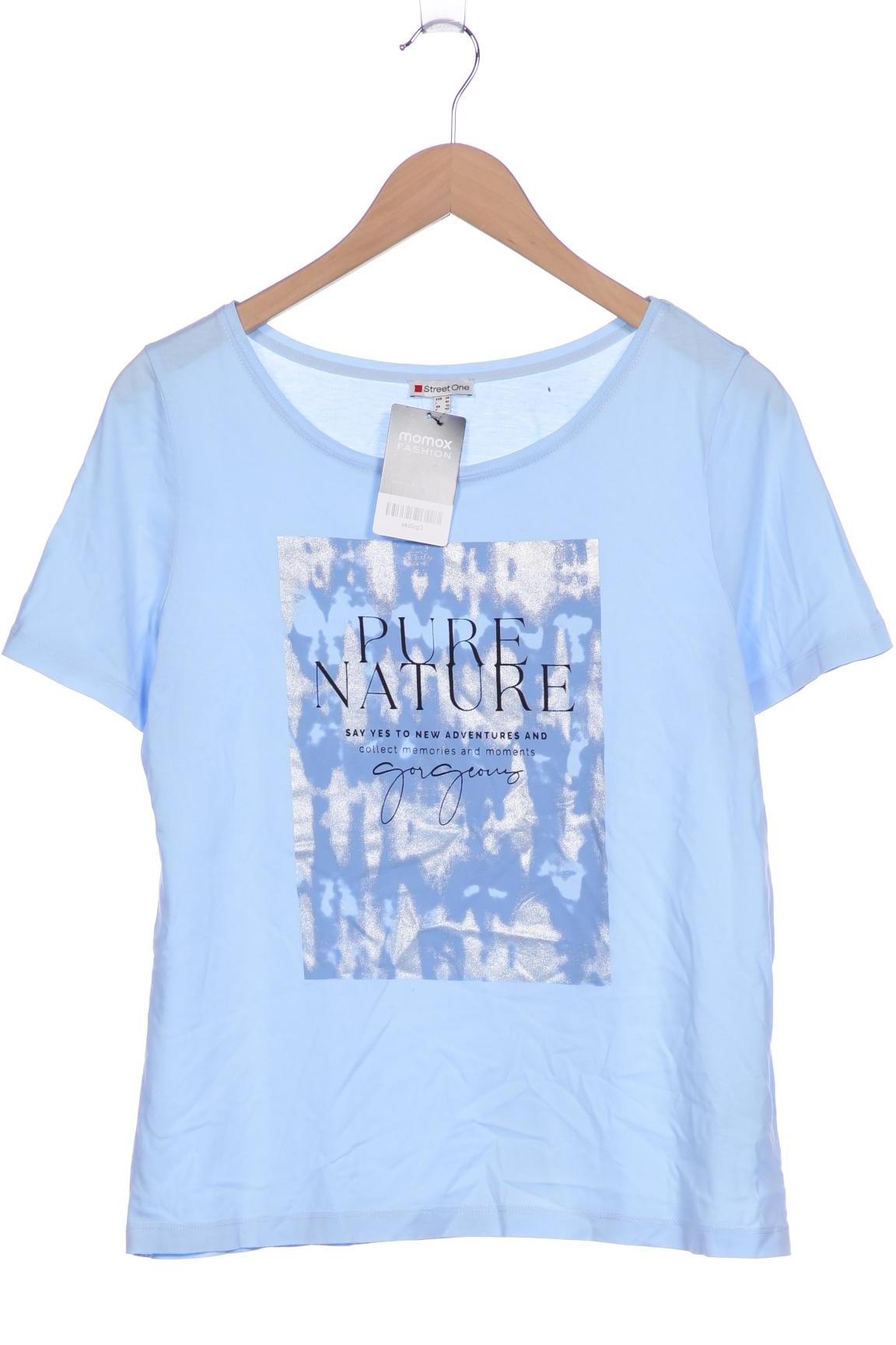 

Street One Damen T-Shirt, hellblau, Gr. 38