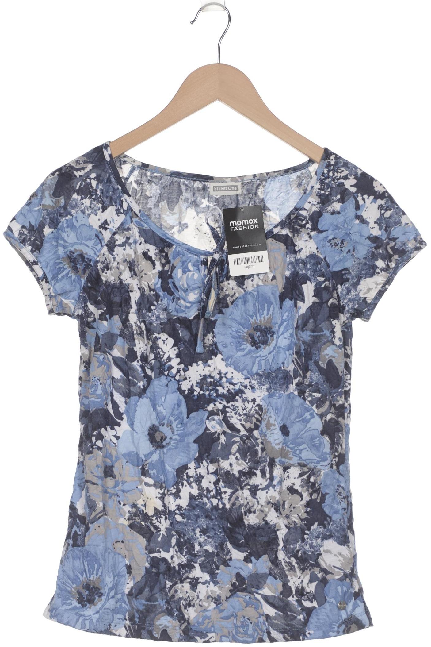 

Street One Damen T-Shirt, blau, Gr. 36
