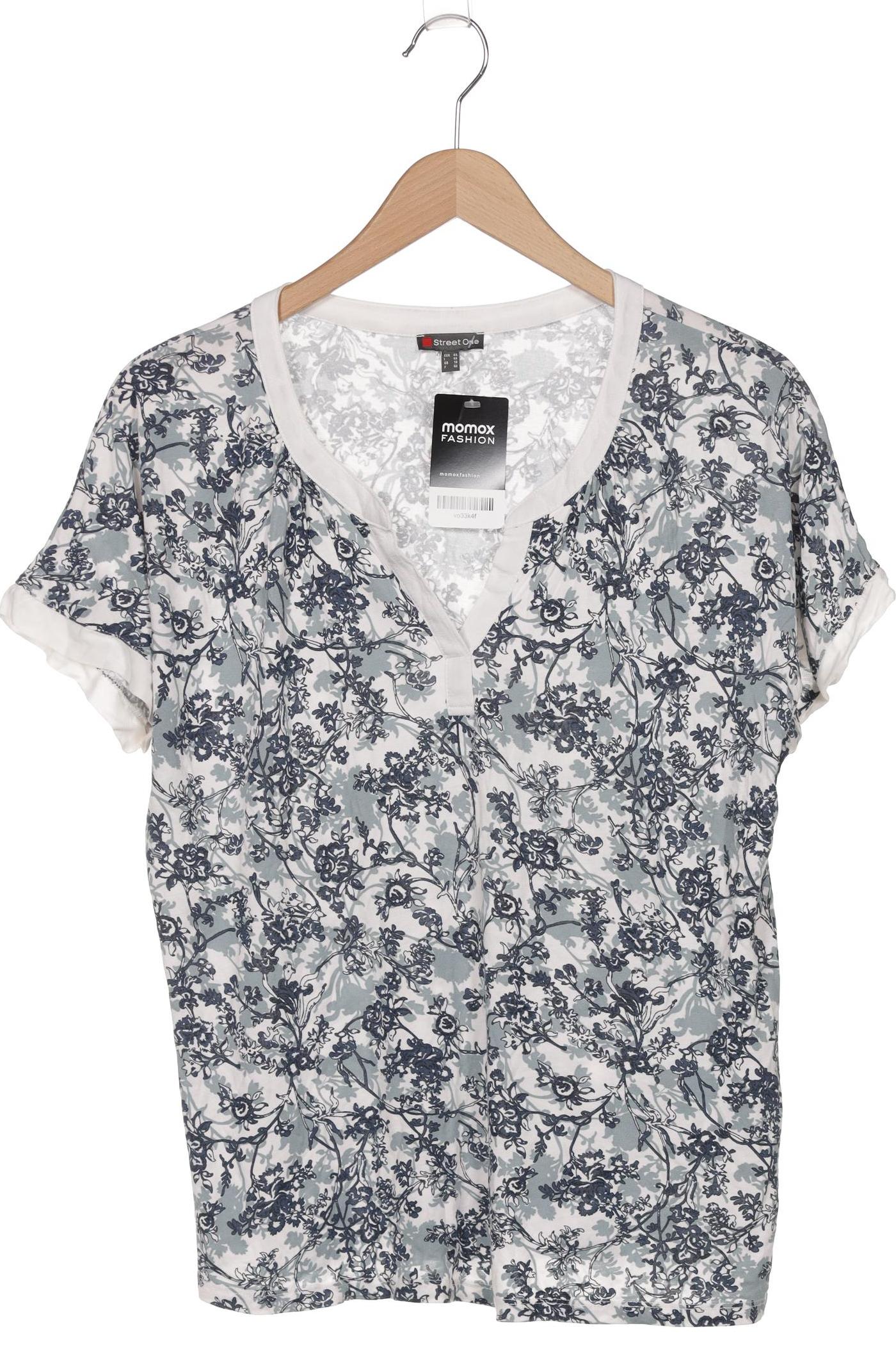 

Street One Damen T-Shirt, blau, Gr. 44