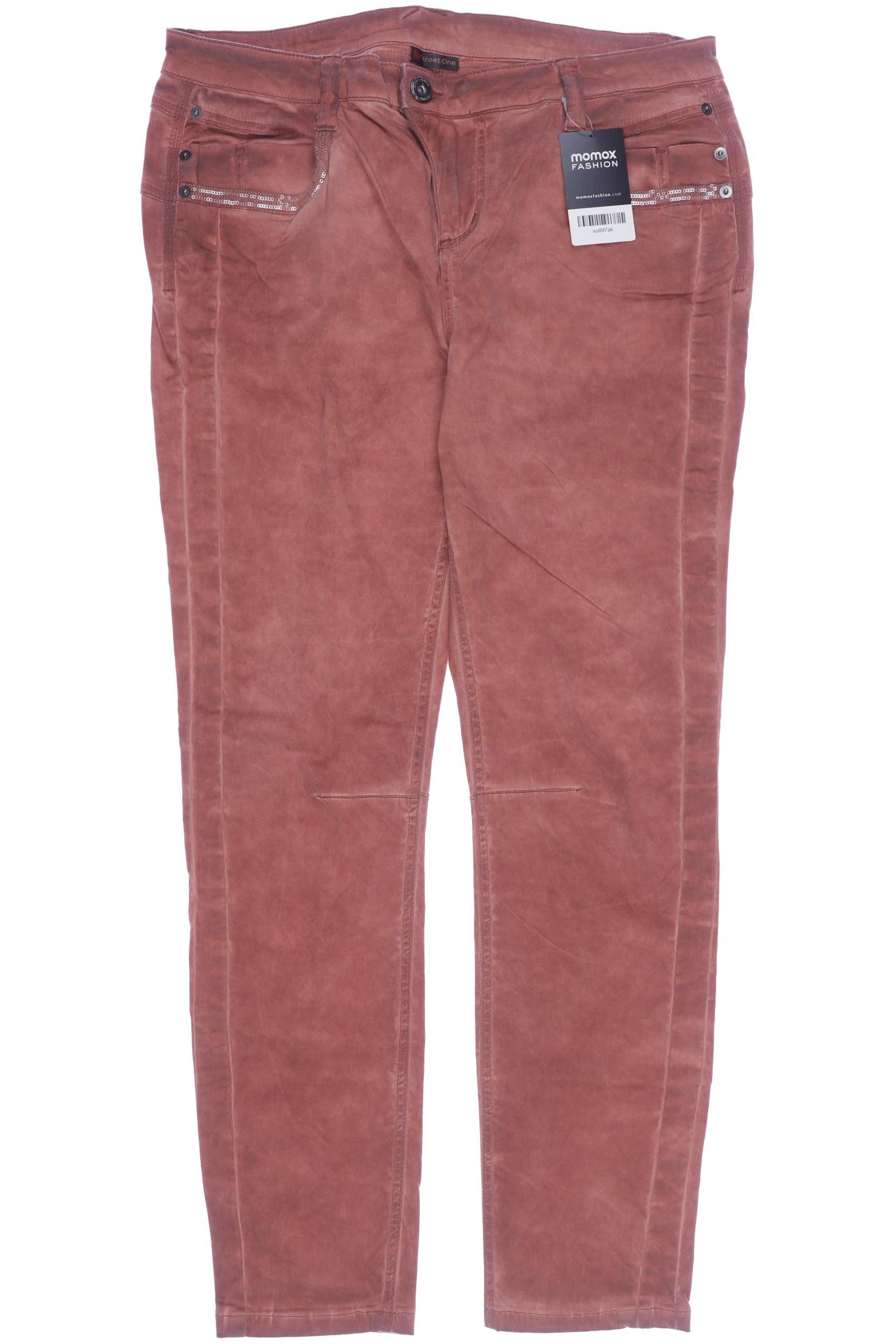 

Street One Damen Jeans, orange, Gr. 40