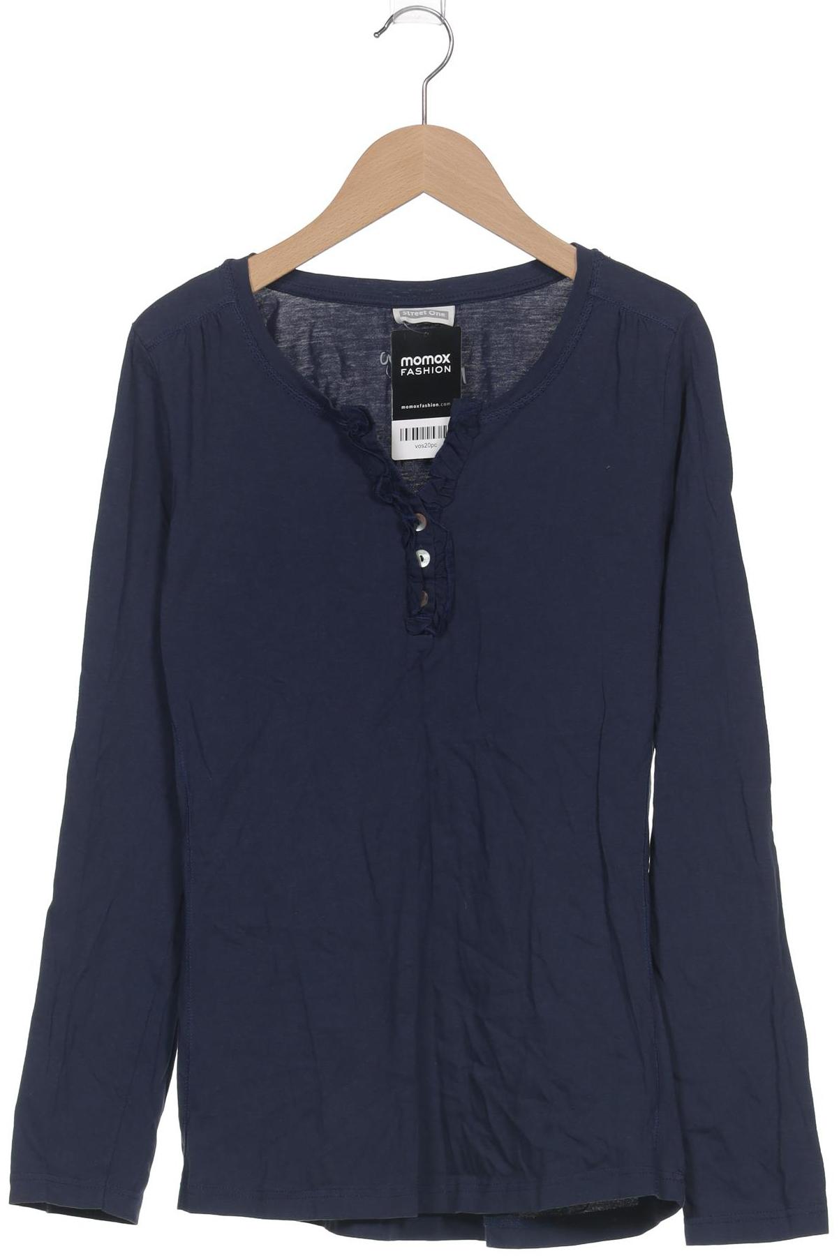 

Street One Damen Langarmshirt, marineblau, Gr. 38