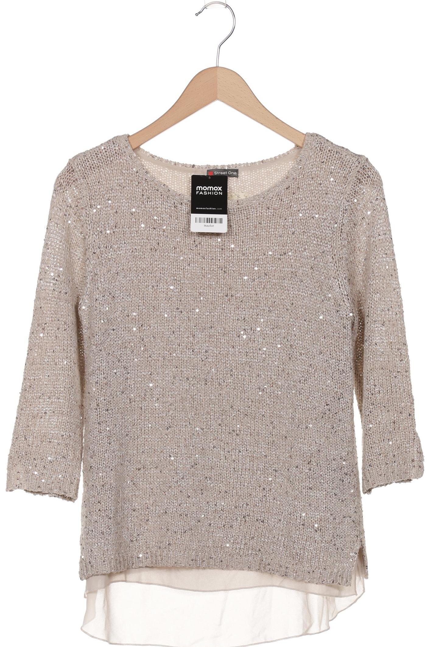 

Street One Damen Pullover, beige, Gr. 36