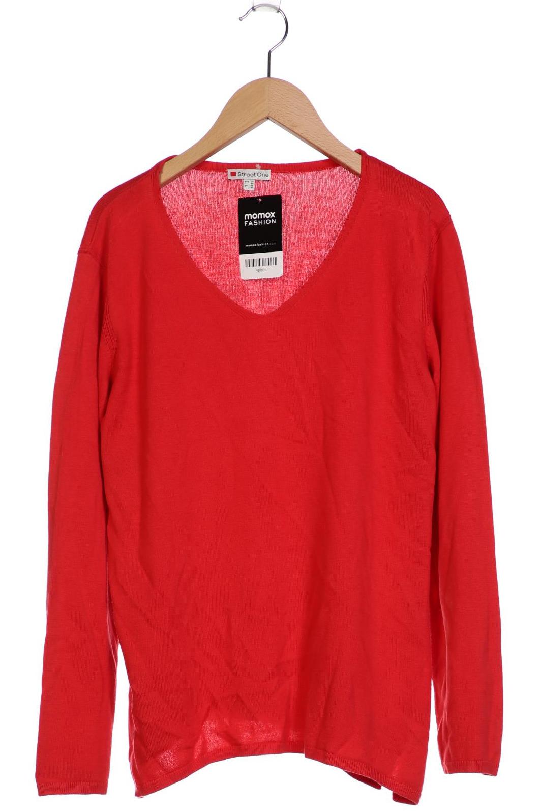 

Street One Damen Pullover, rot, Gr. 40