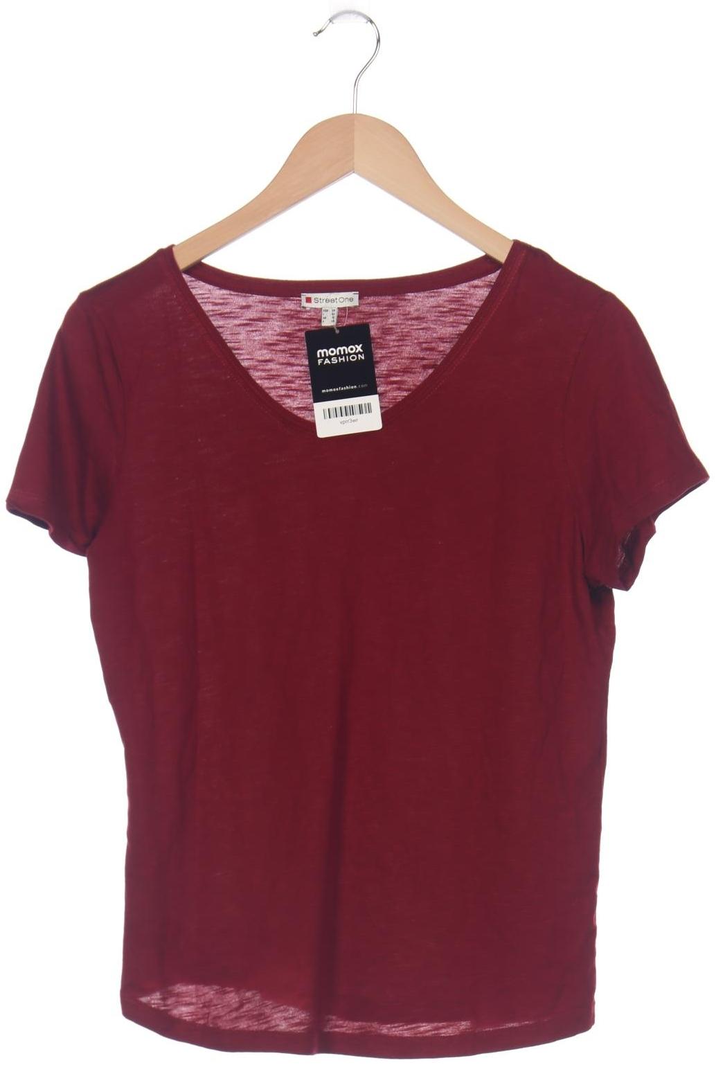 

Street One Damen T-Shirt, bordeaux, Gr. 38