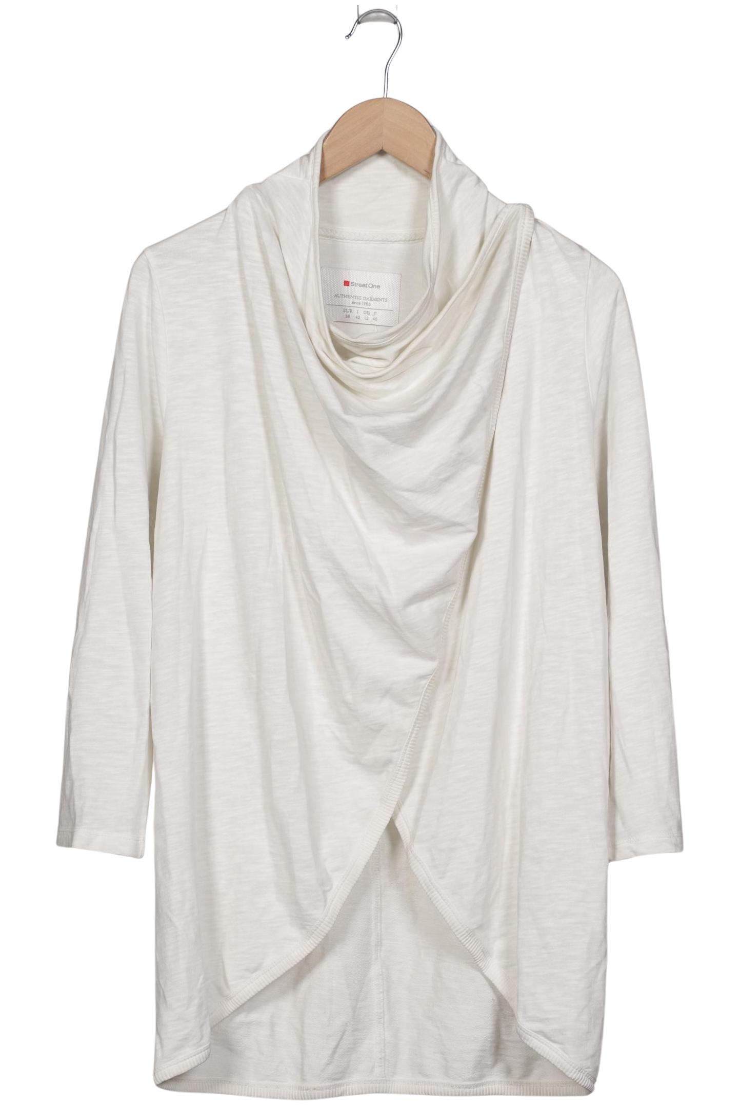 

Street One Damen Strickjacke, cremeweiß, Gr. 38