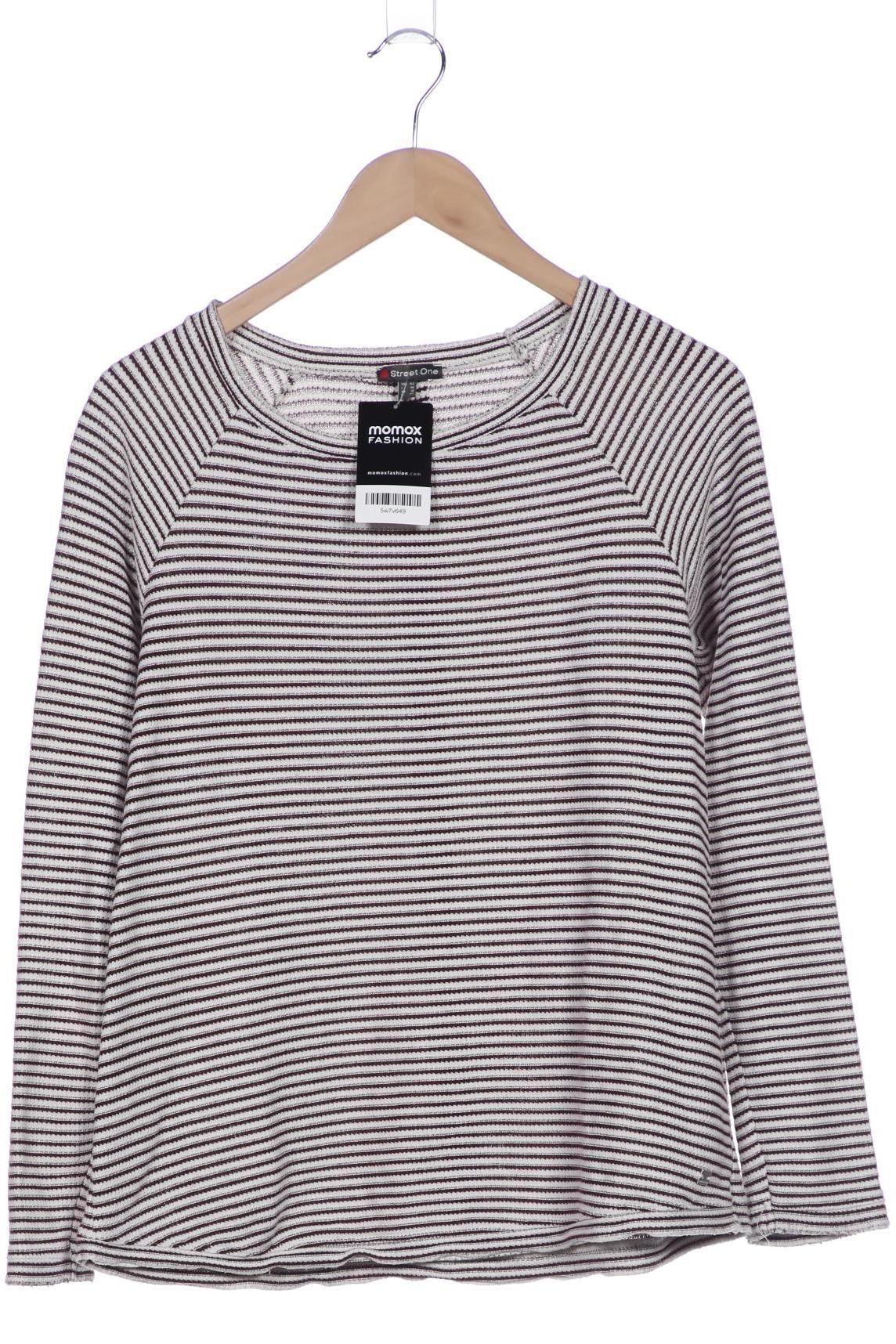 

Street One Damen Langarmshirt, weiß, Gr. 42