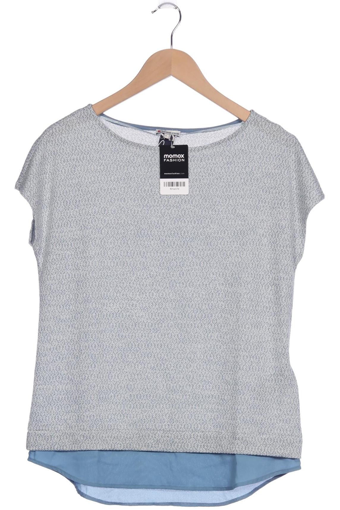 

Street One Damen Pullover, blau, Gr. 36