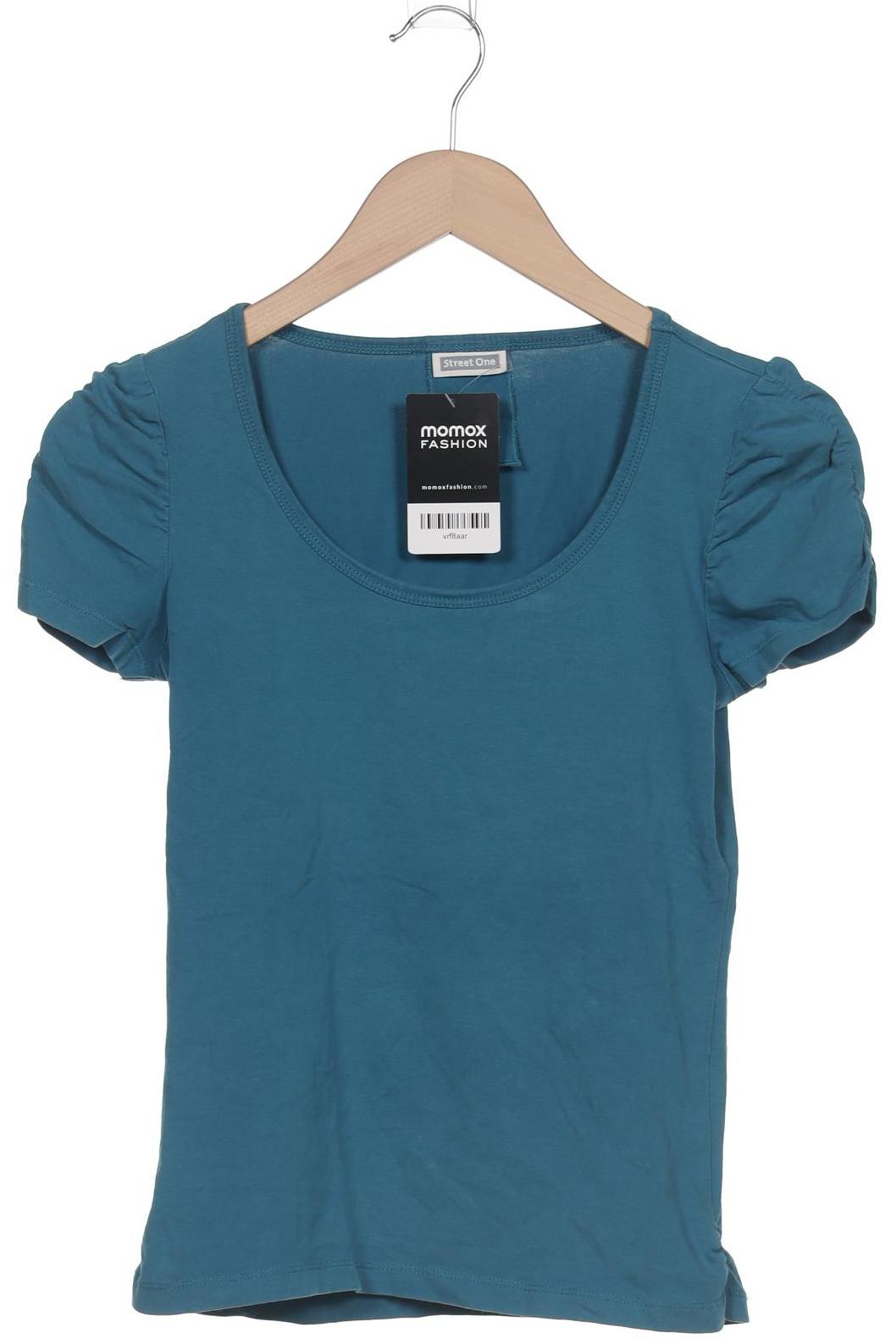 

Street One Damen T-Shirt, blau, Gr. 36