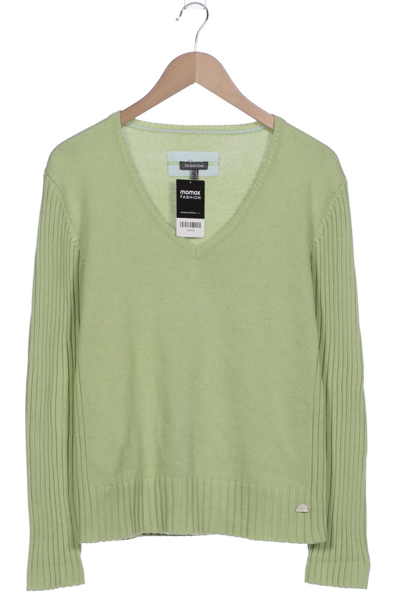 

Street One Damen Pullover, grün, Gr. 44