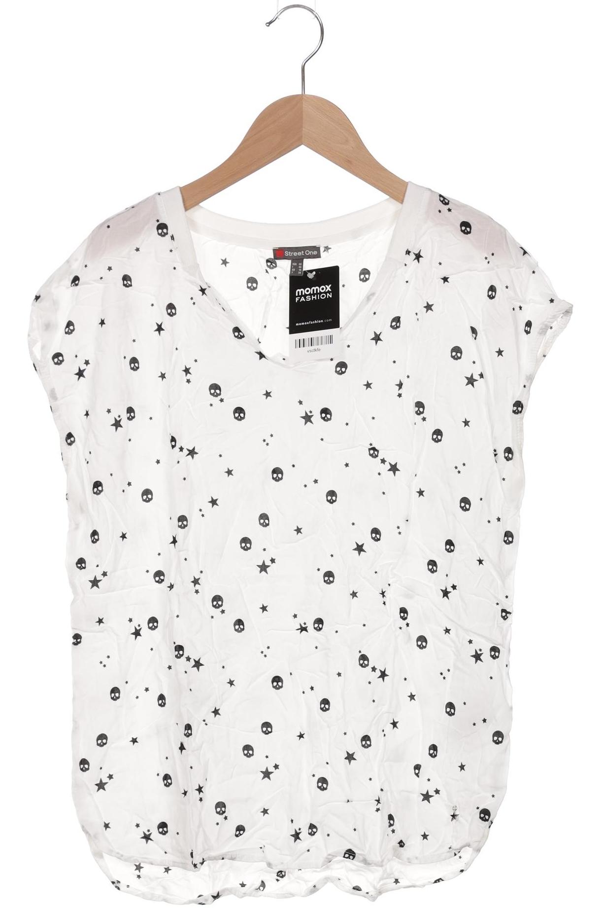 

Street One Damen T-Shirt, weiß, Gr. 36