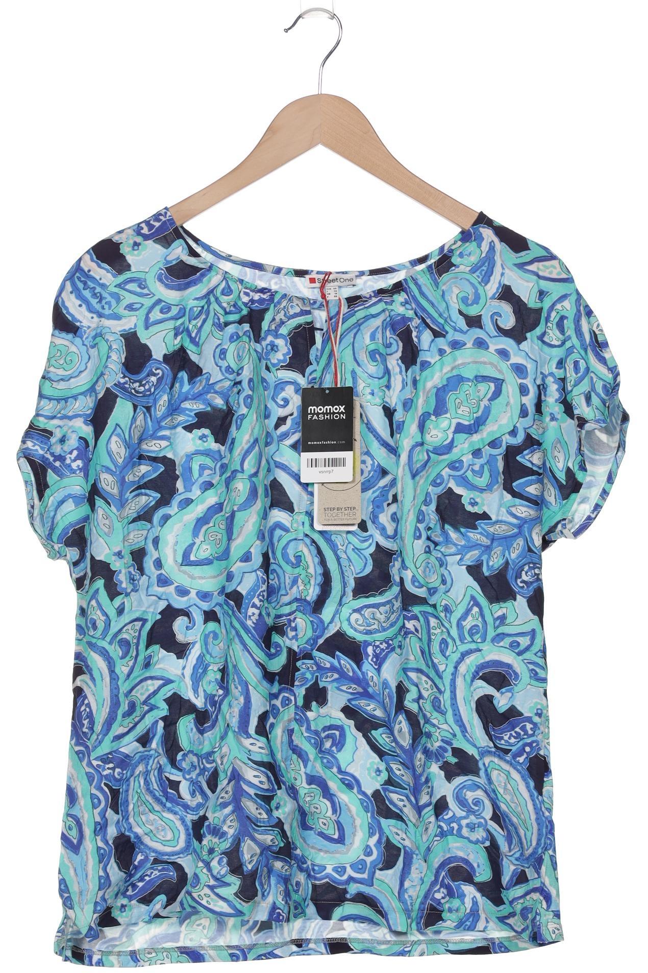 

Street One Damen T-Shirt, blau, Gr. 44