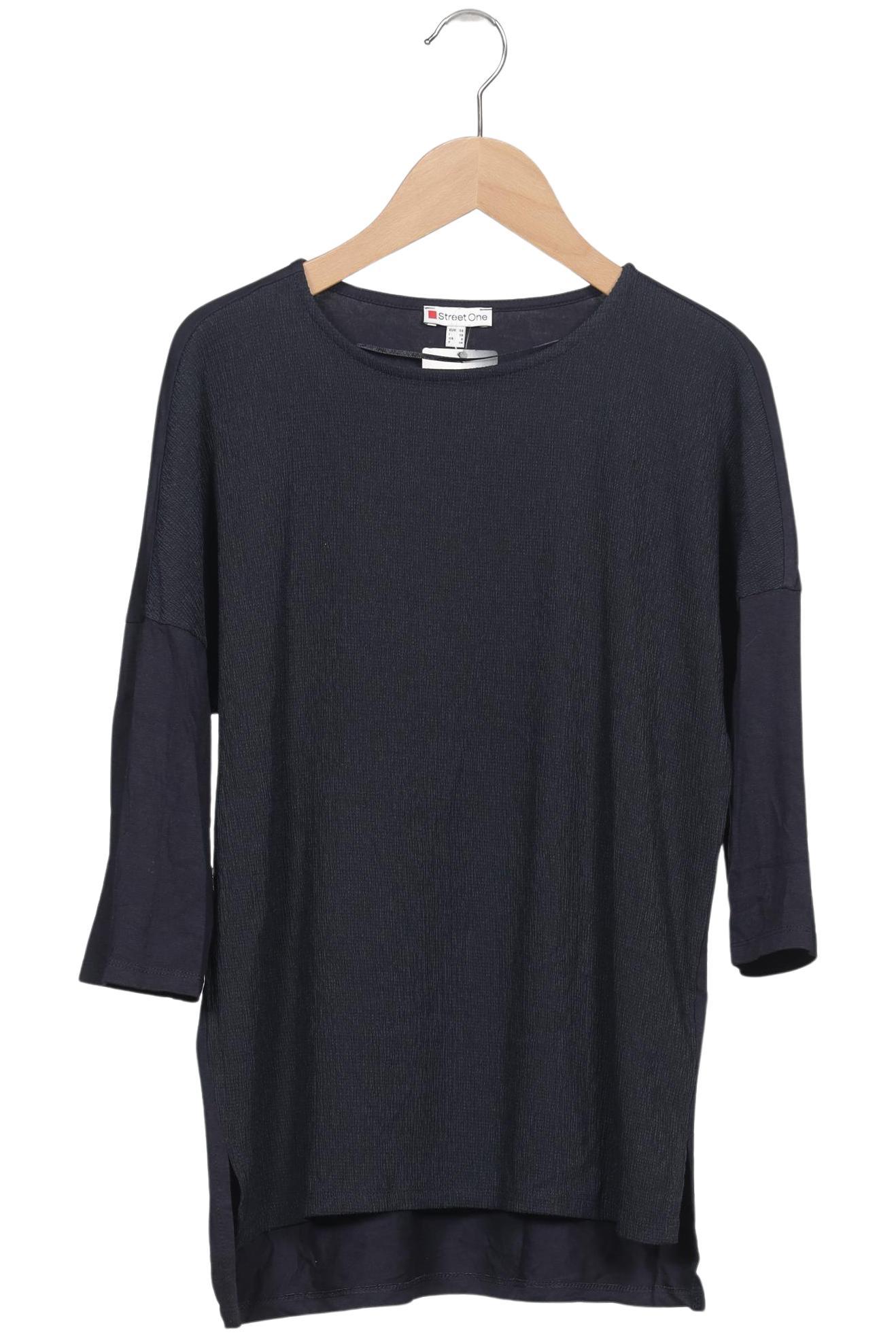 

Street One Damen Langarmshirt, marineblau, Gr. 34