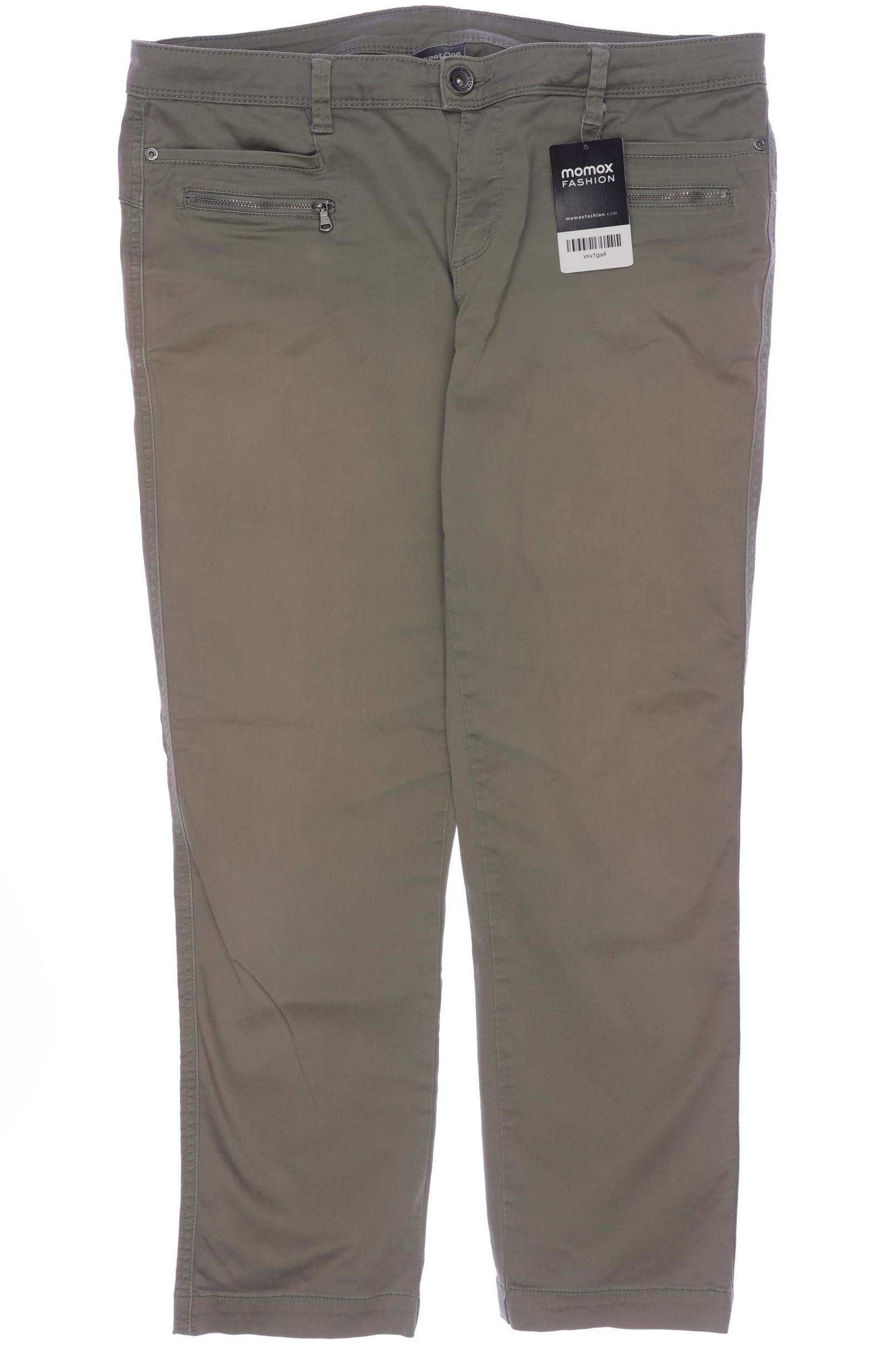 

Street One Damen Stoffhose, grün, Gr. 40