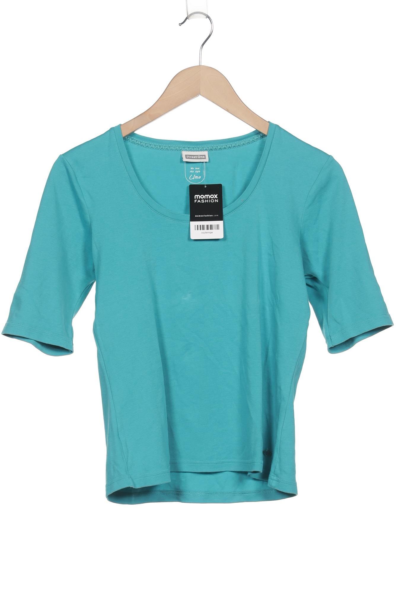 

Street One Damen T-Shirt, blau, Gr. 38