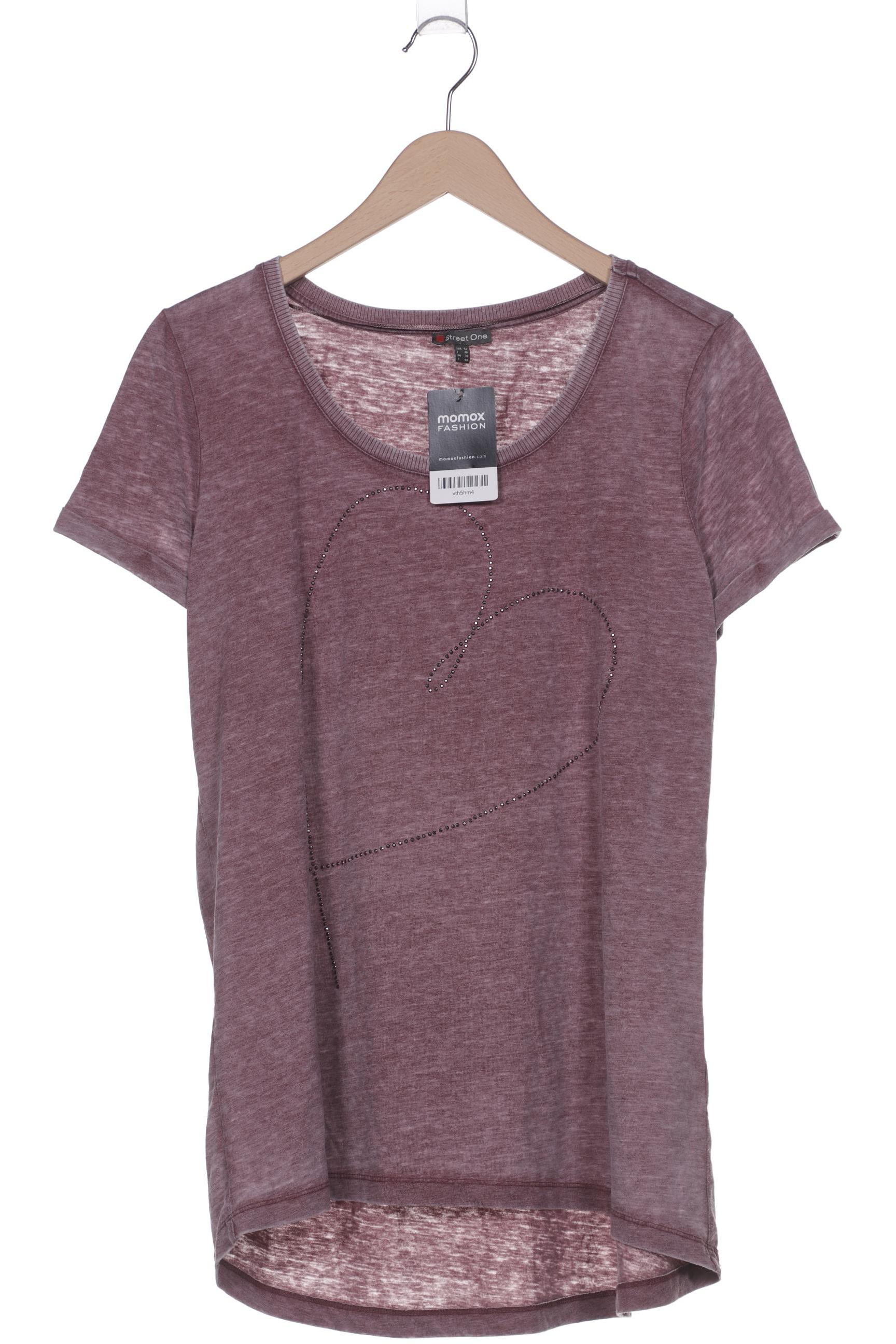 

Street One Damen T-Shirt, bordeaux, Gr. 42