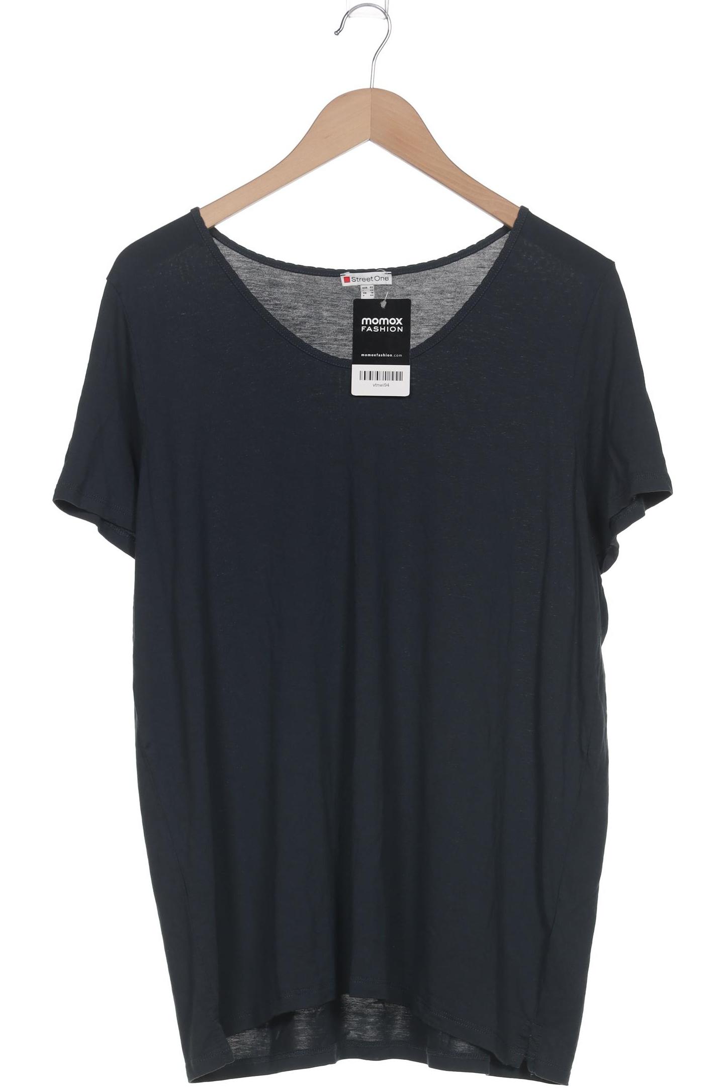 

Street One Damen T-Shirt, marineblau, Gr. 42
