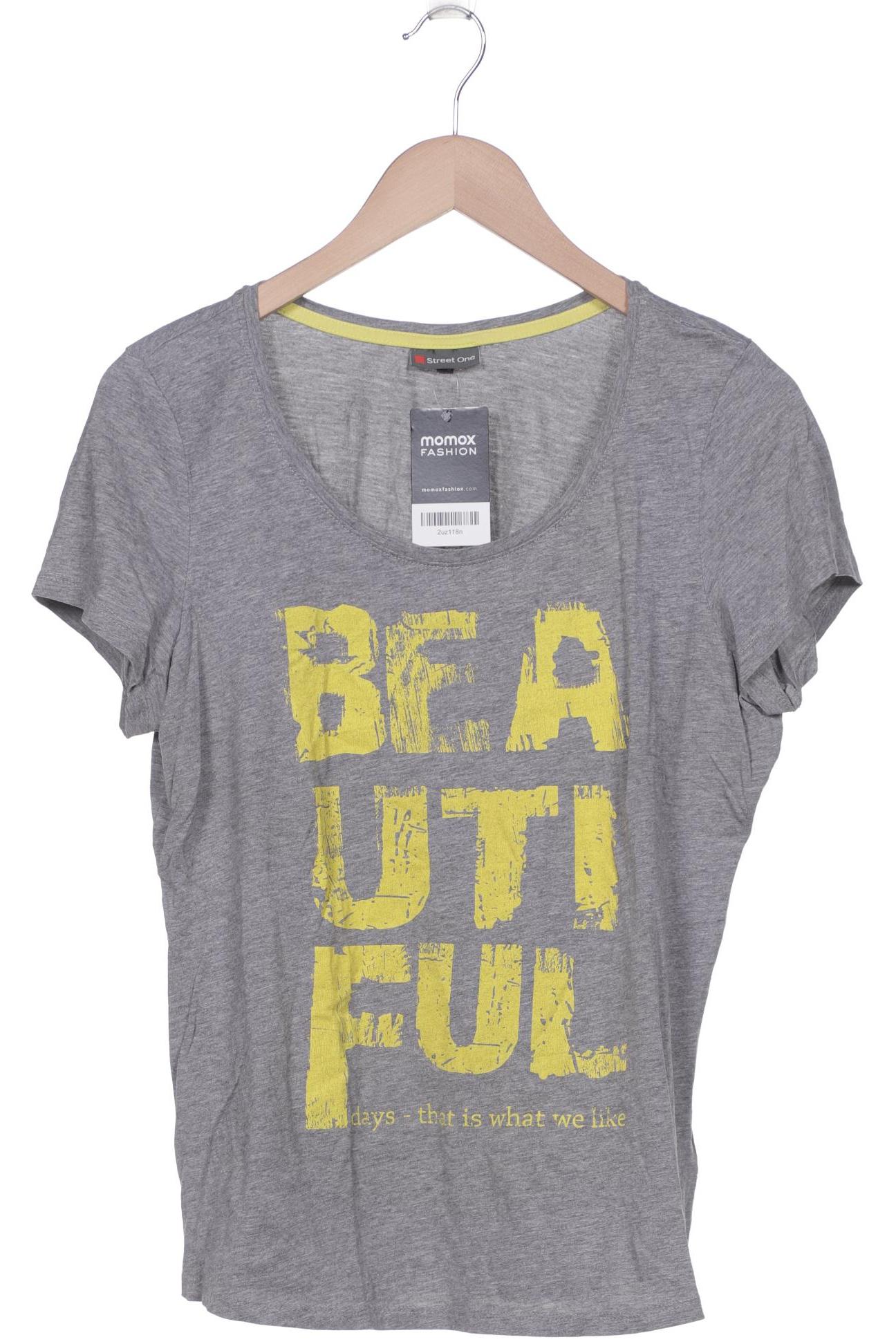 

Street One Damen T-Shirt, grau, Gr. 42