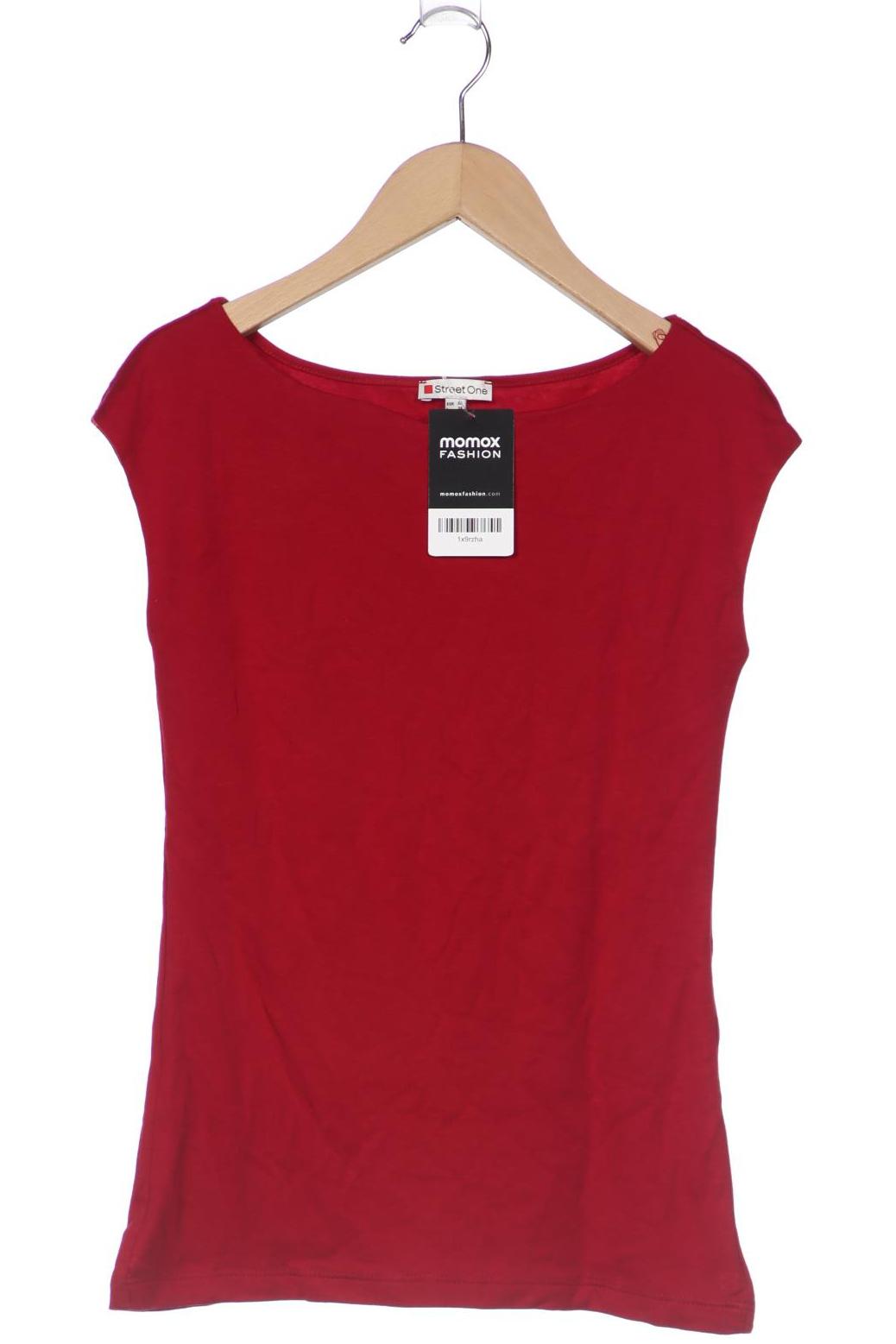 

Street One Damen T-Shirt, rot, Gr. 34