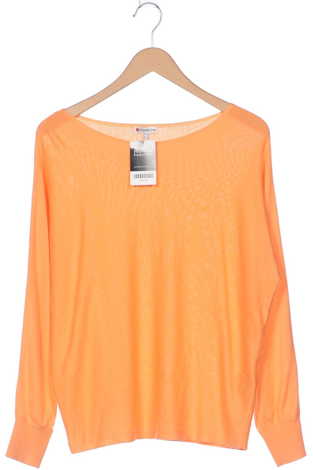 

Street One Damen Pullover, orange, Gr. 38
