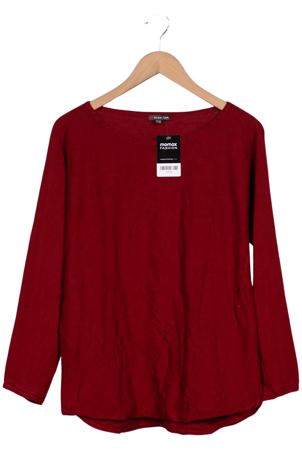 

Street One Damen Pullover, rot, Gr. 44