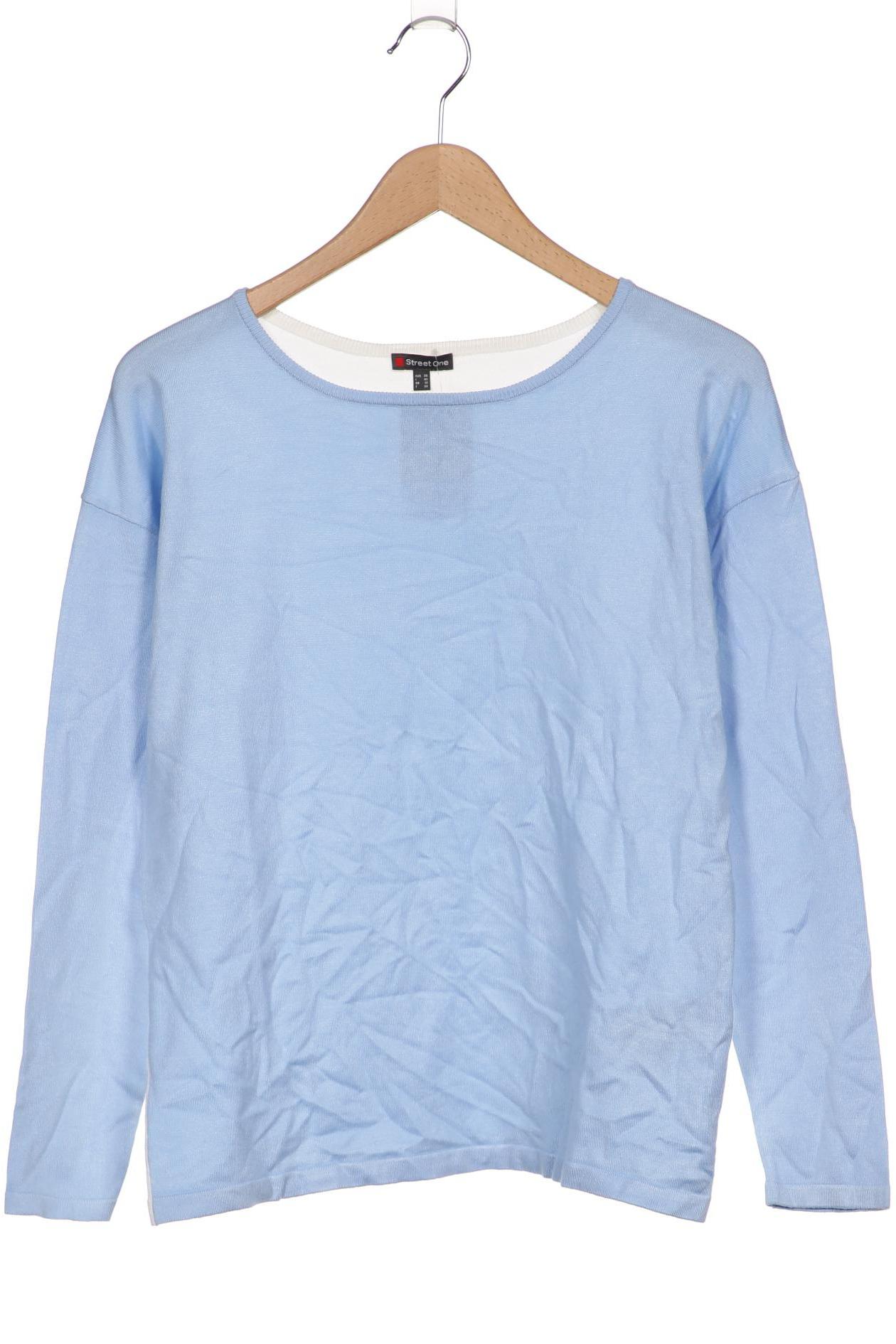 

Street One Damen Pullover, blau, Gr. 36