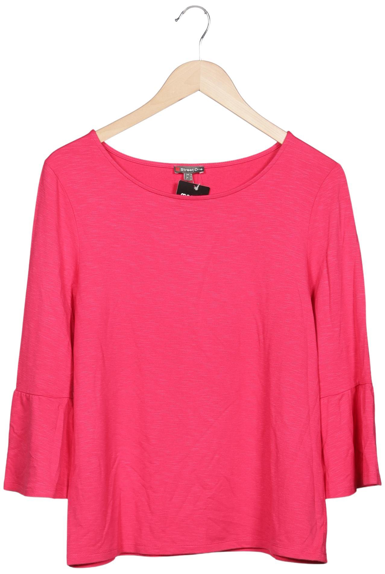 

Street One Damen Langarmshirt, pink, Gr. 38