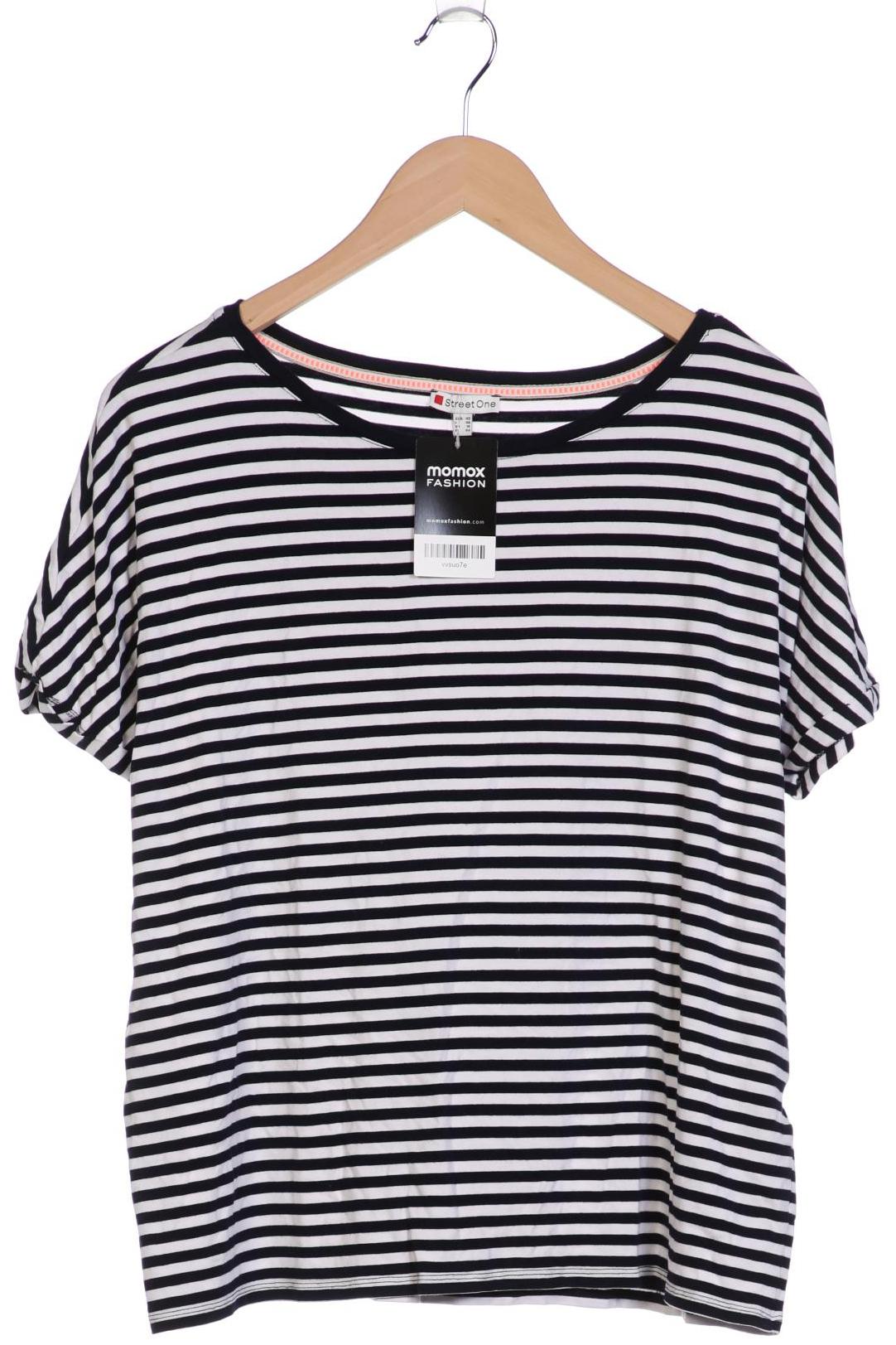 

Street One Damen T-Shirt, weiß, Gr. 42