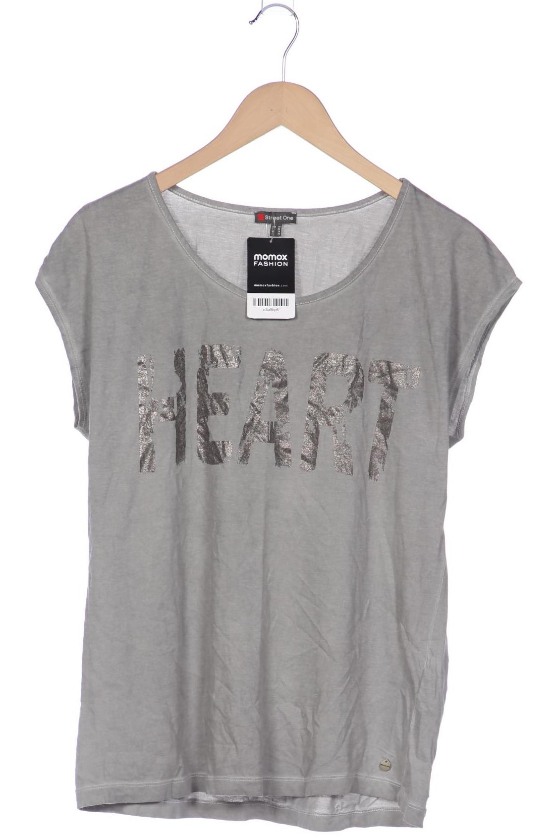 

Street One Damen T-Shirt, grau, Gr. 42