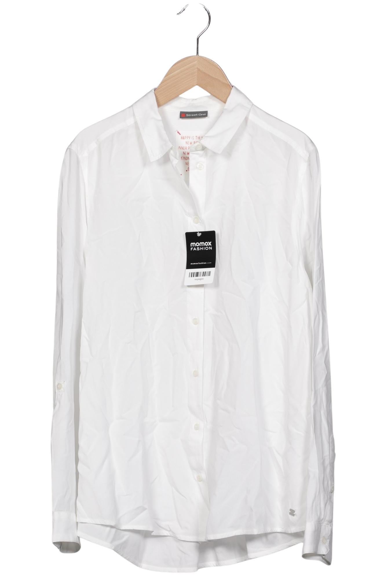 

Street One Damen Bluse, weiß, Gr. 38