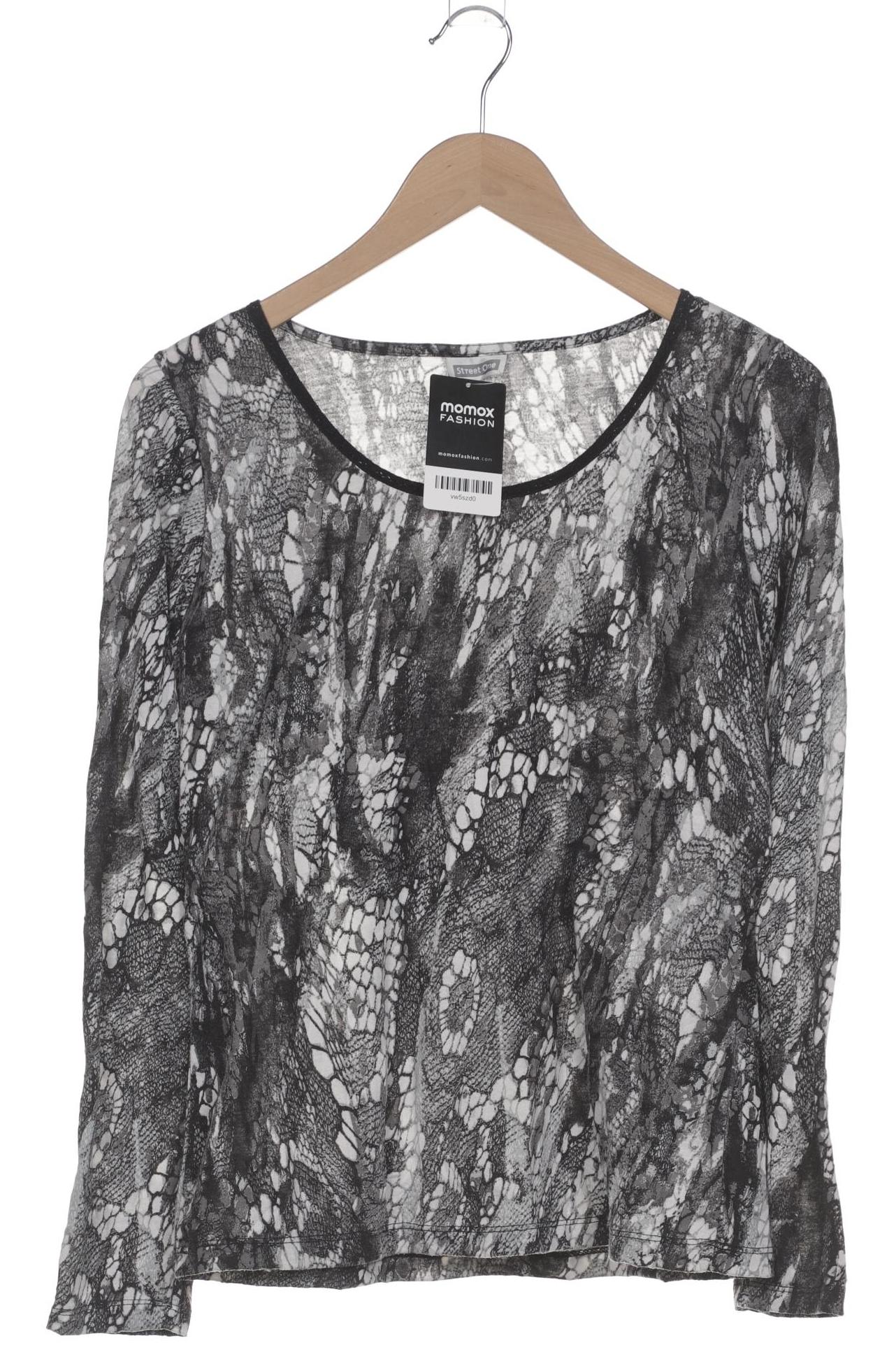 

Street One Damen Langarmshirt, weiß, Gr. 40