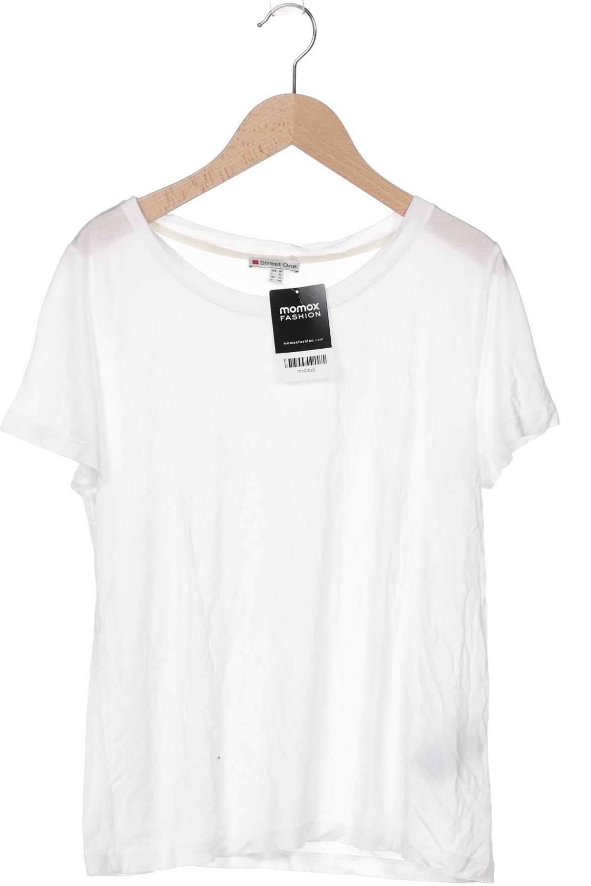 

Street One Damen T-Shirt, weiß, Gr. 38