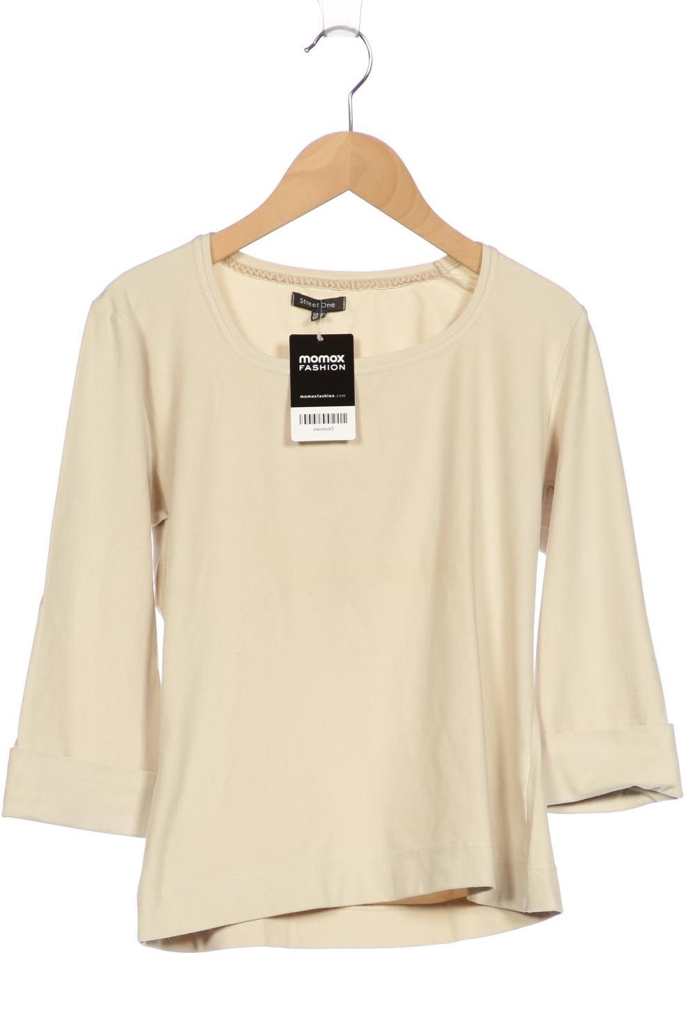 

Street One Damen Langarmshirt, beige, Gr. 40