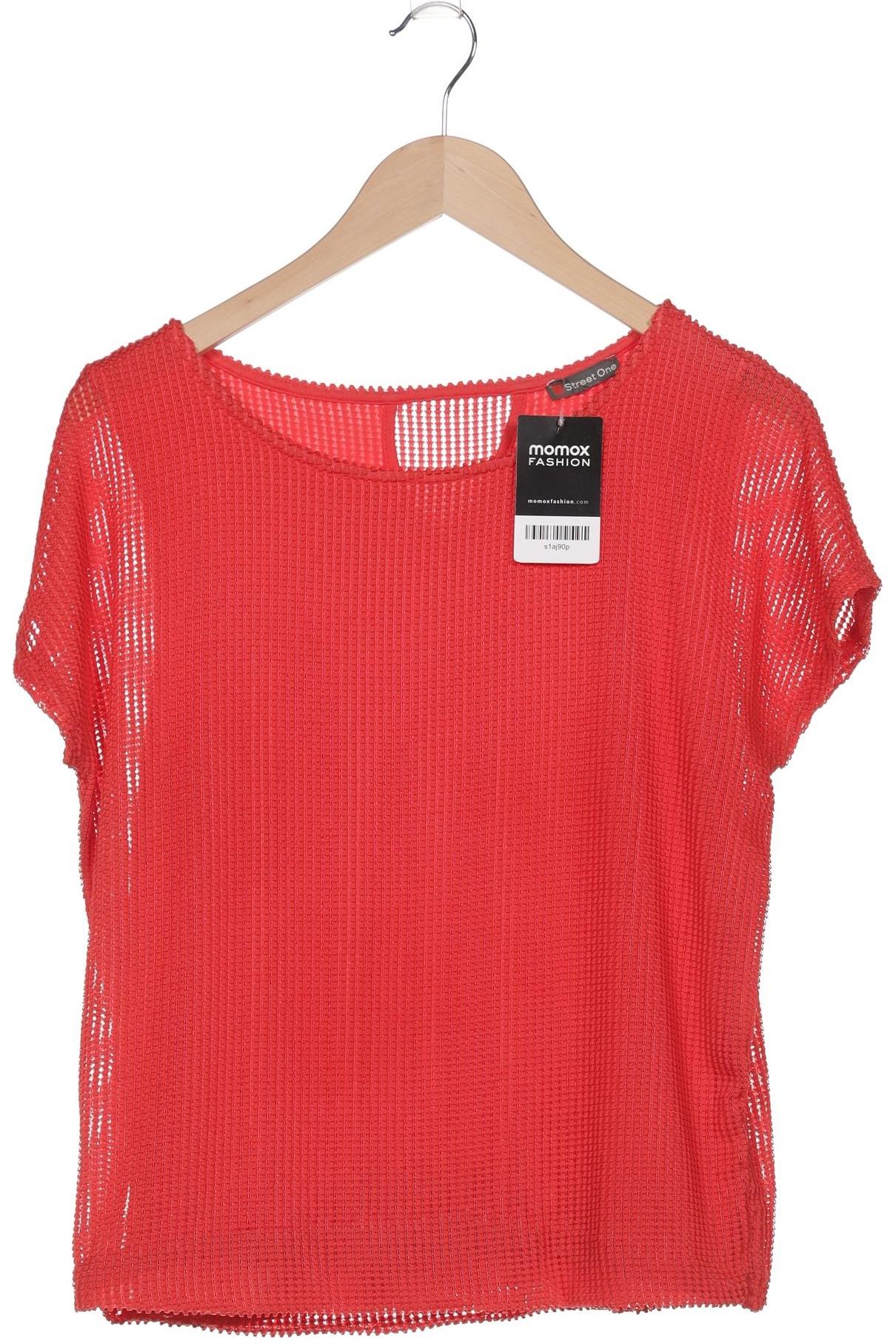 

Street One Damen T-Shirt, rot, Gr. 38