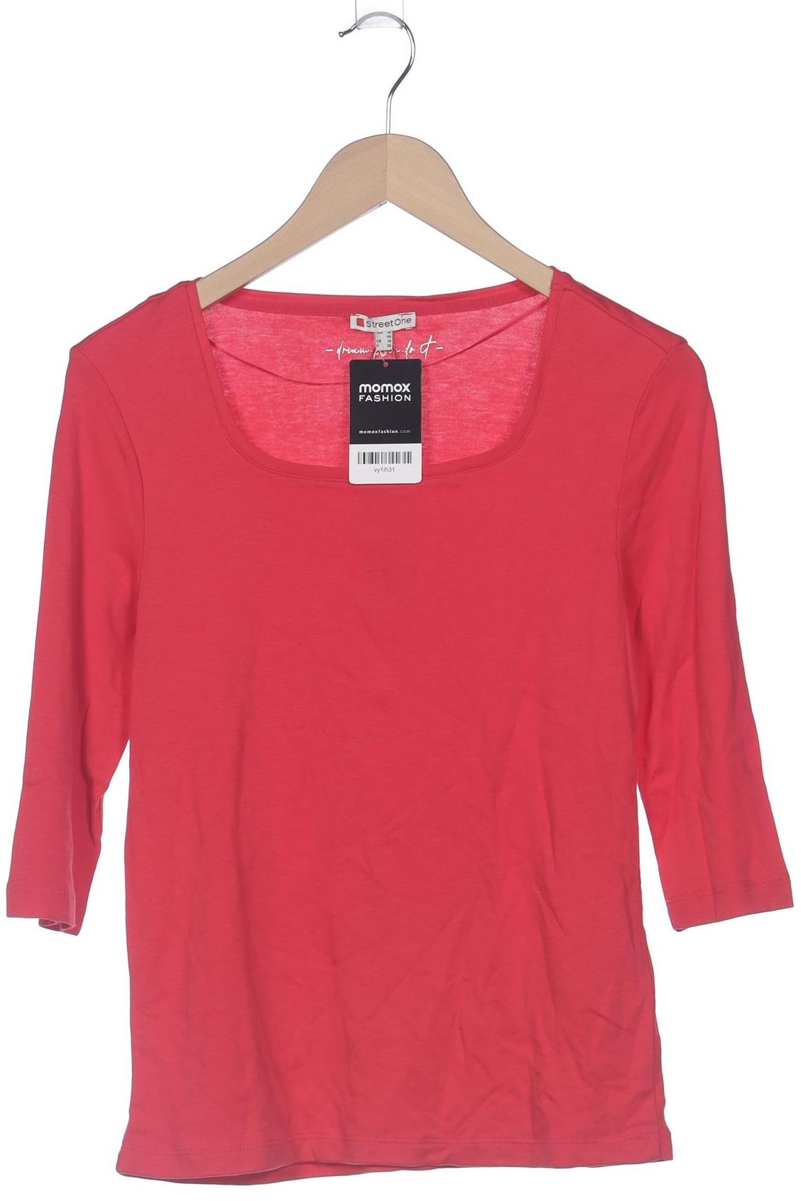 

Street One Damen Langarmshirt, pink, Gr. 36