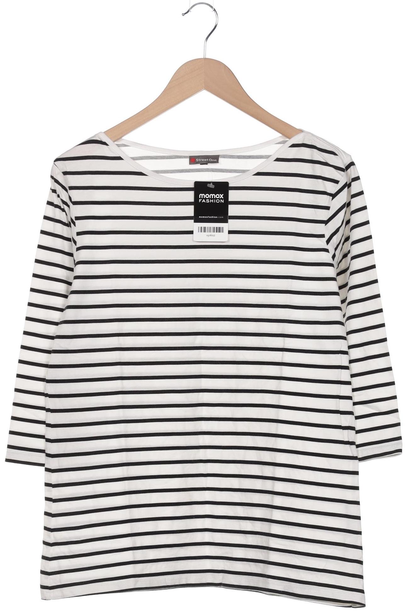 

Street One Damen Langarmshirt, weiß, Gr. 42