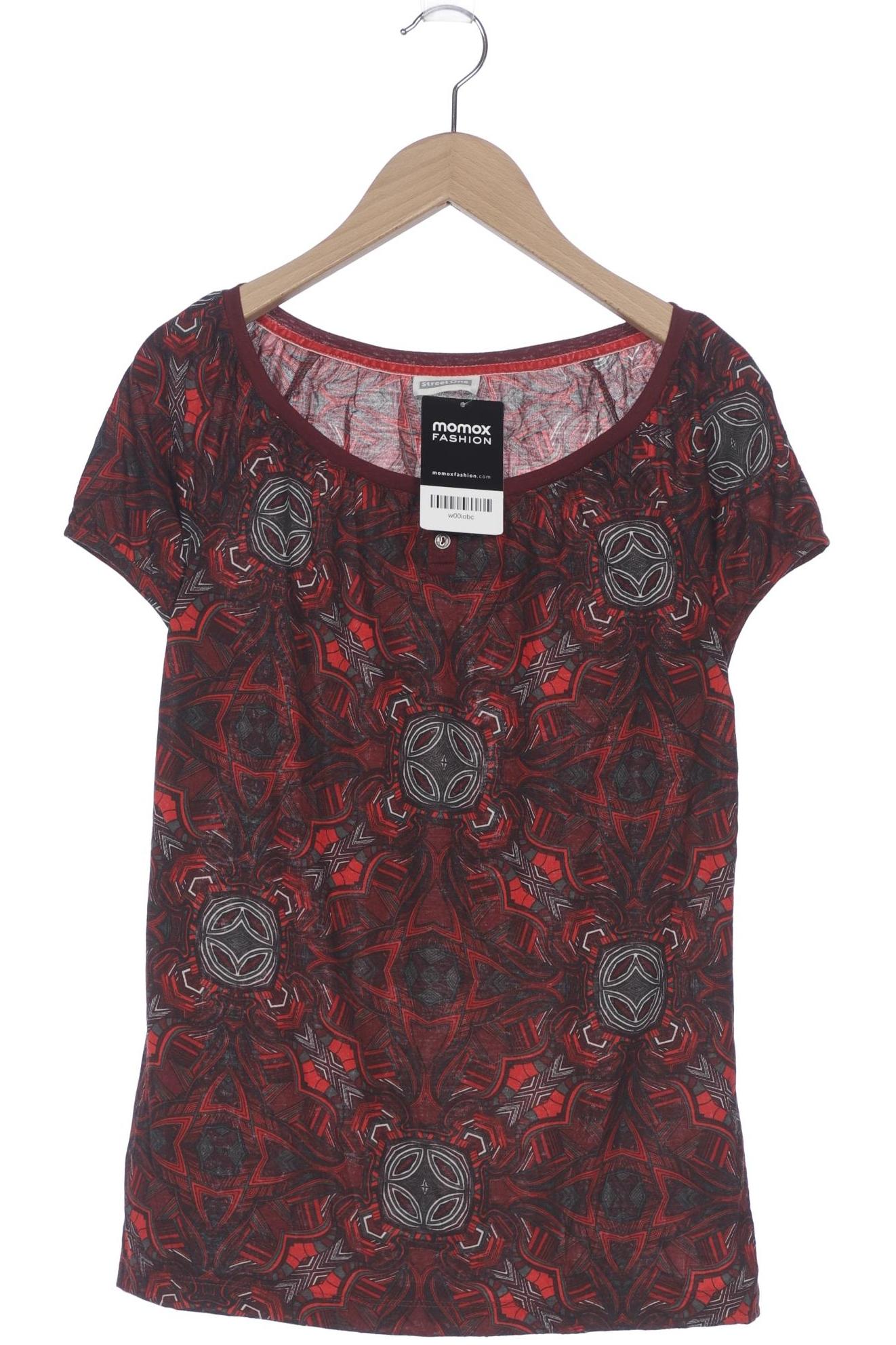 

Street One Damen T-Shirt, bordeaux, Gr. 36