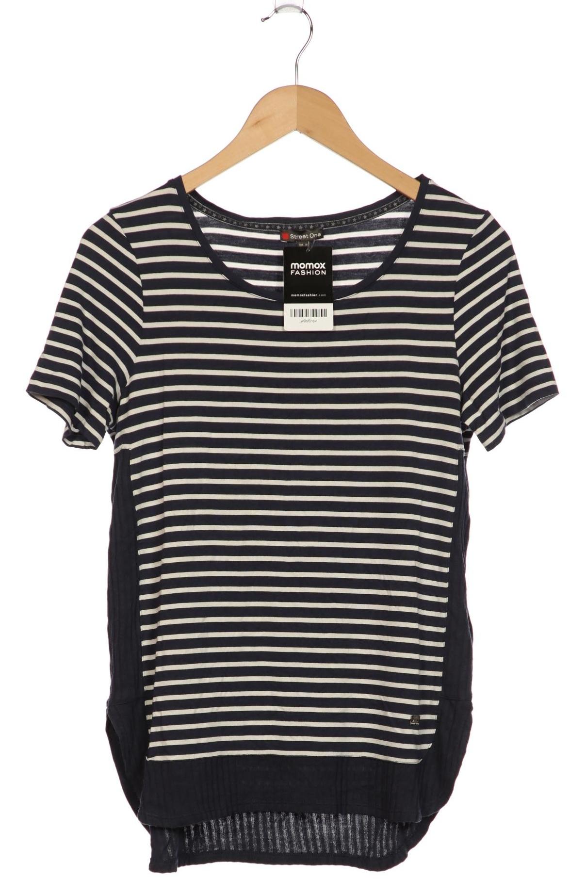 

Street One Damen T-Shirt, marineblau, Gr. 36