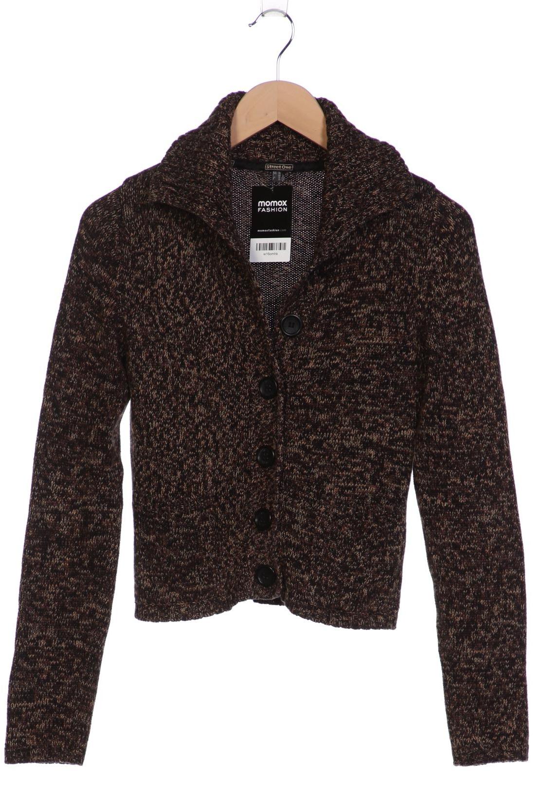 

Street One Damen Strickjacke, braun, Gr. 36