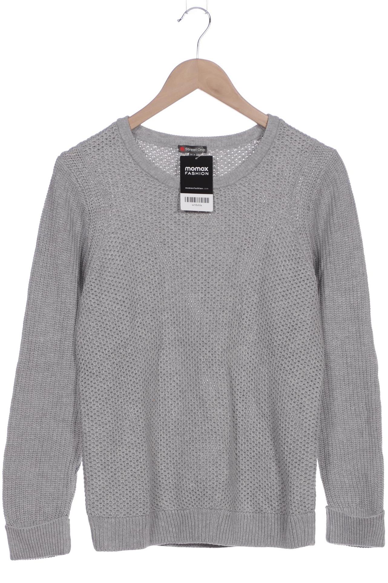 

Street One Damen Pullover, grau, Gr. 36