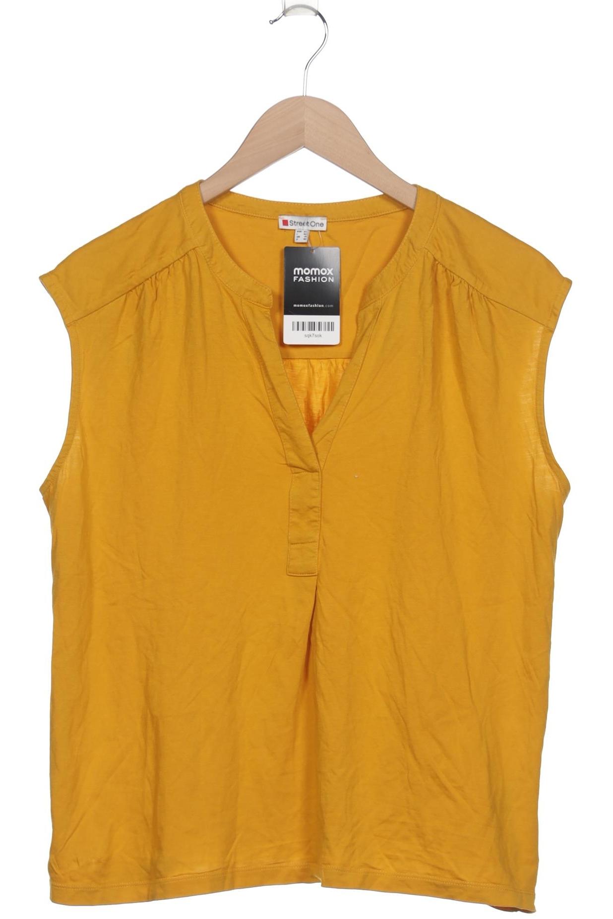 

Street One Damen T-Shirt, gelb, Gr. 40