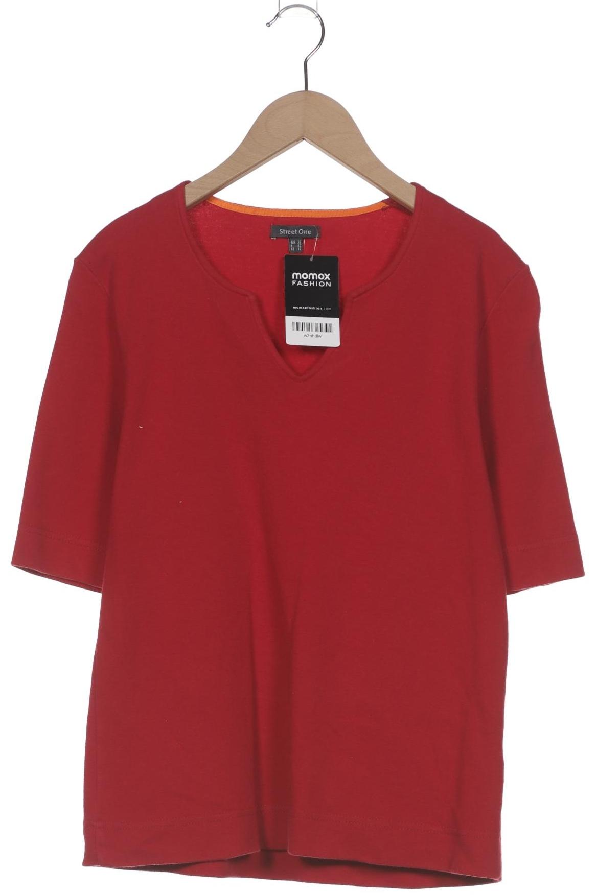 

Street One Damen T-Shirt, rot, Gr. 36