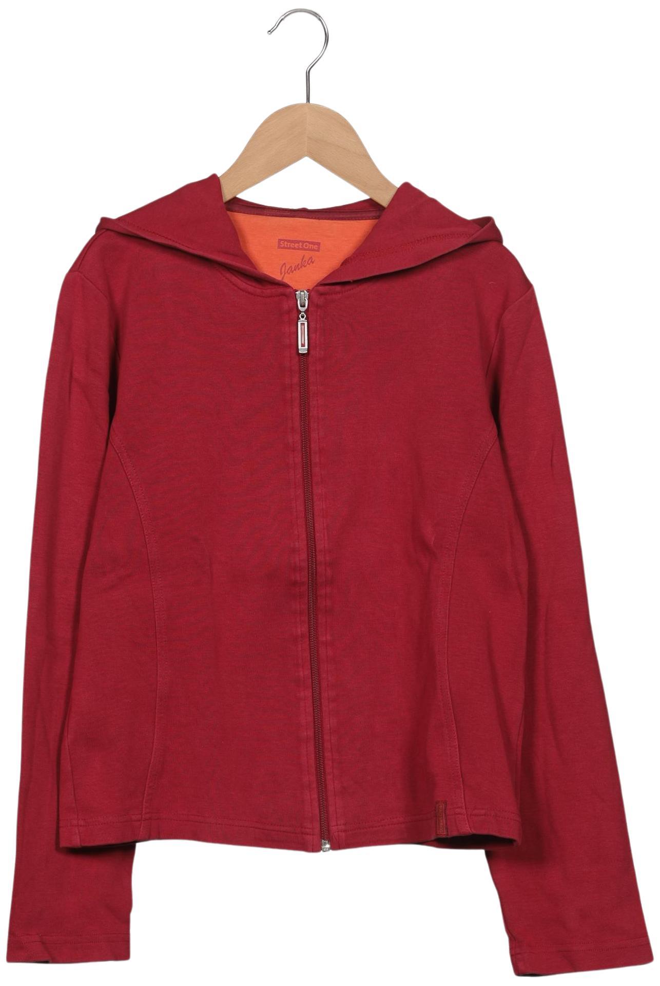 

Street One Damen Kapuzenpullover, rot, Gr. 38