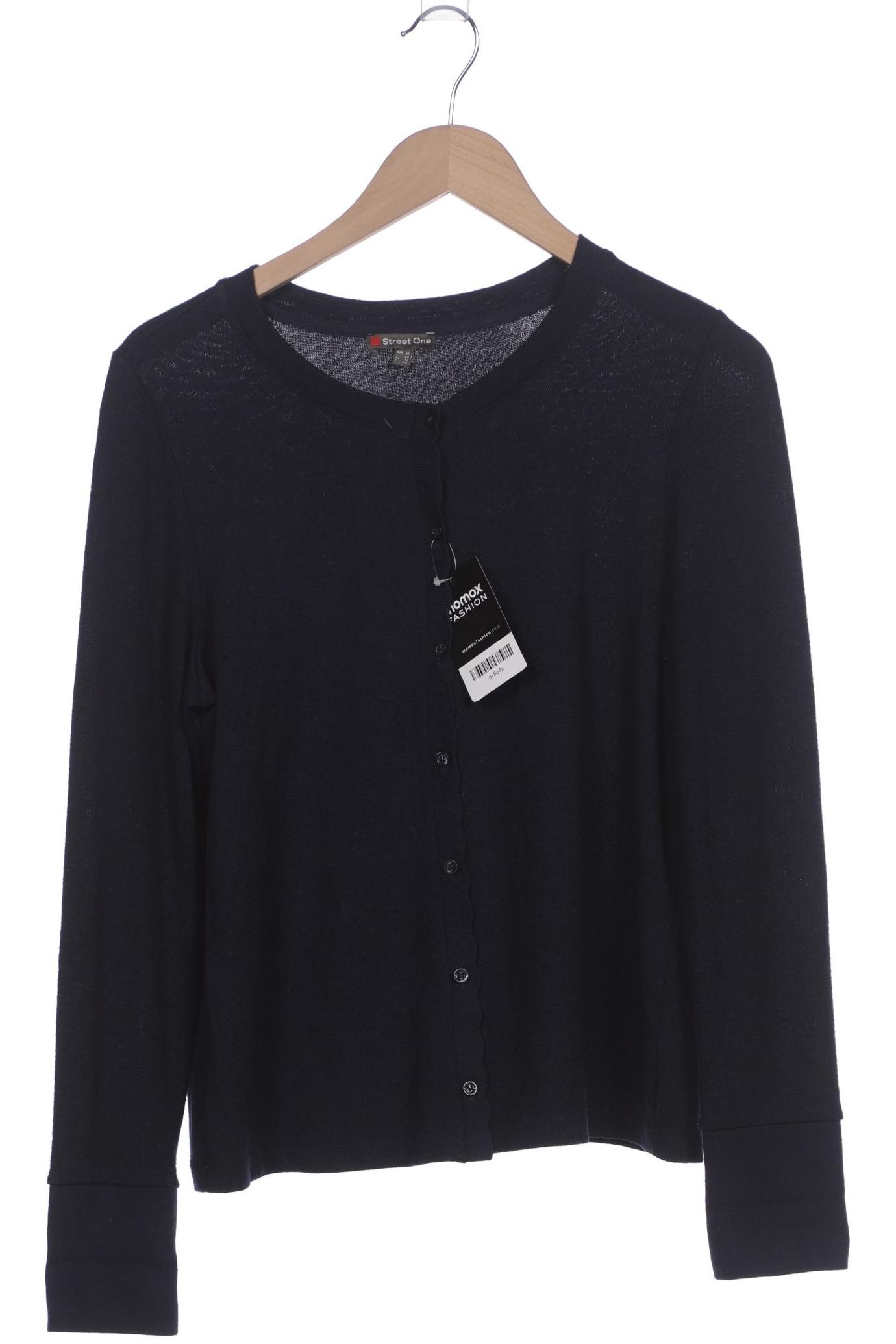 

Street One Damen Strickjacke, marineblau, Gr. 38