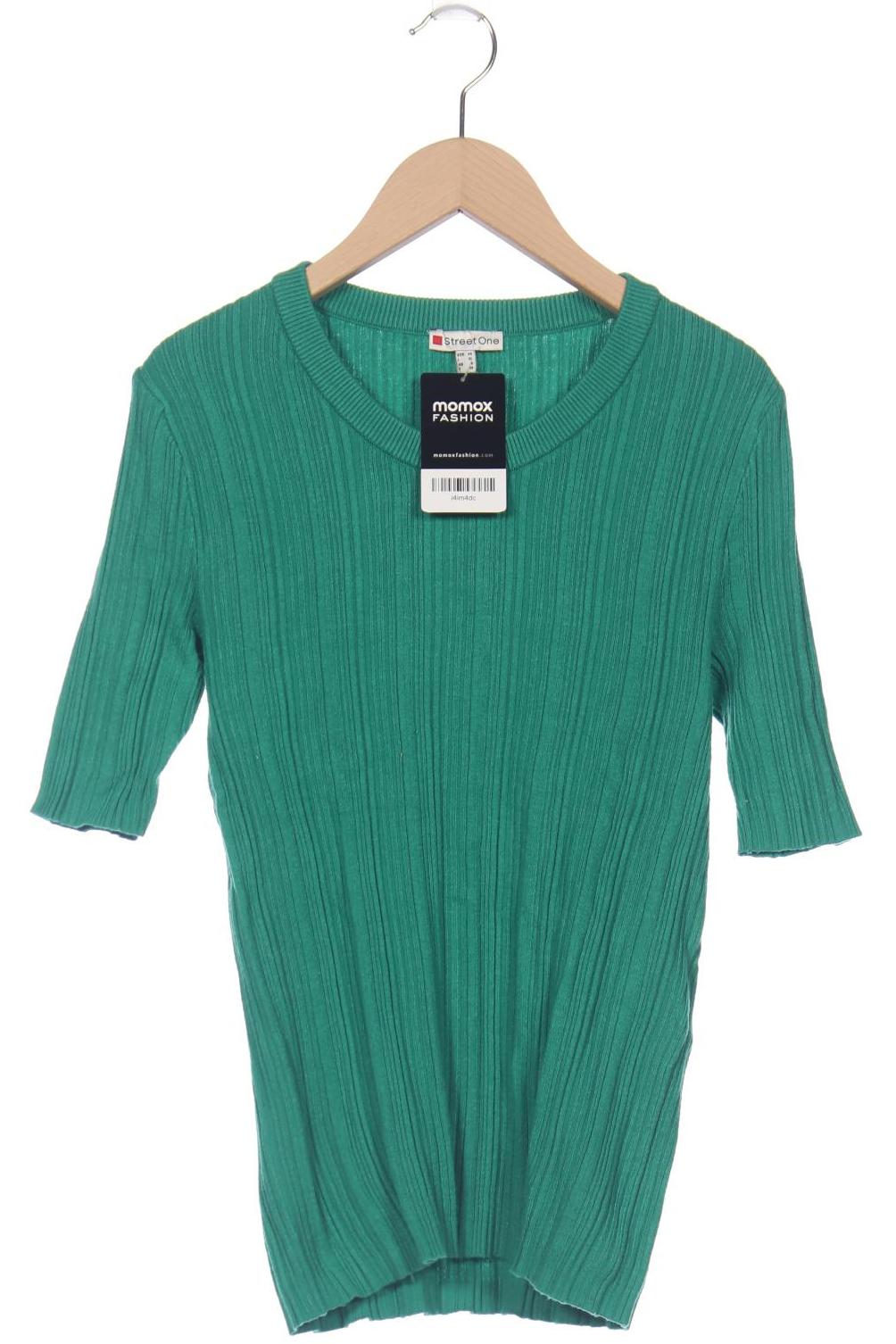 

Street One Damen Pullover, grün, Gr. 34