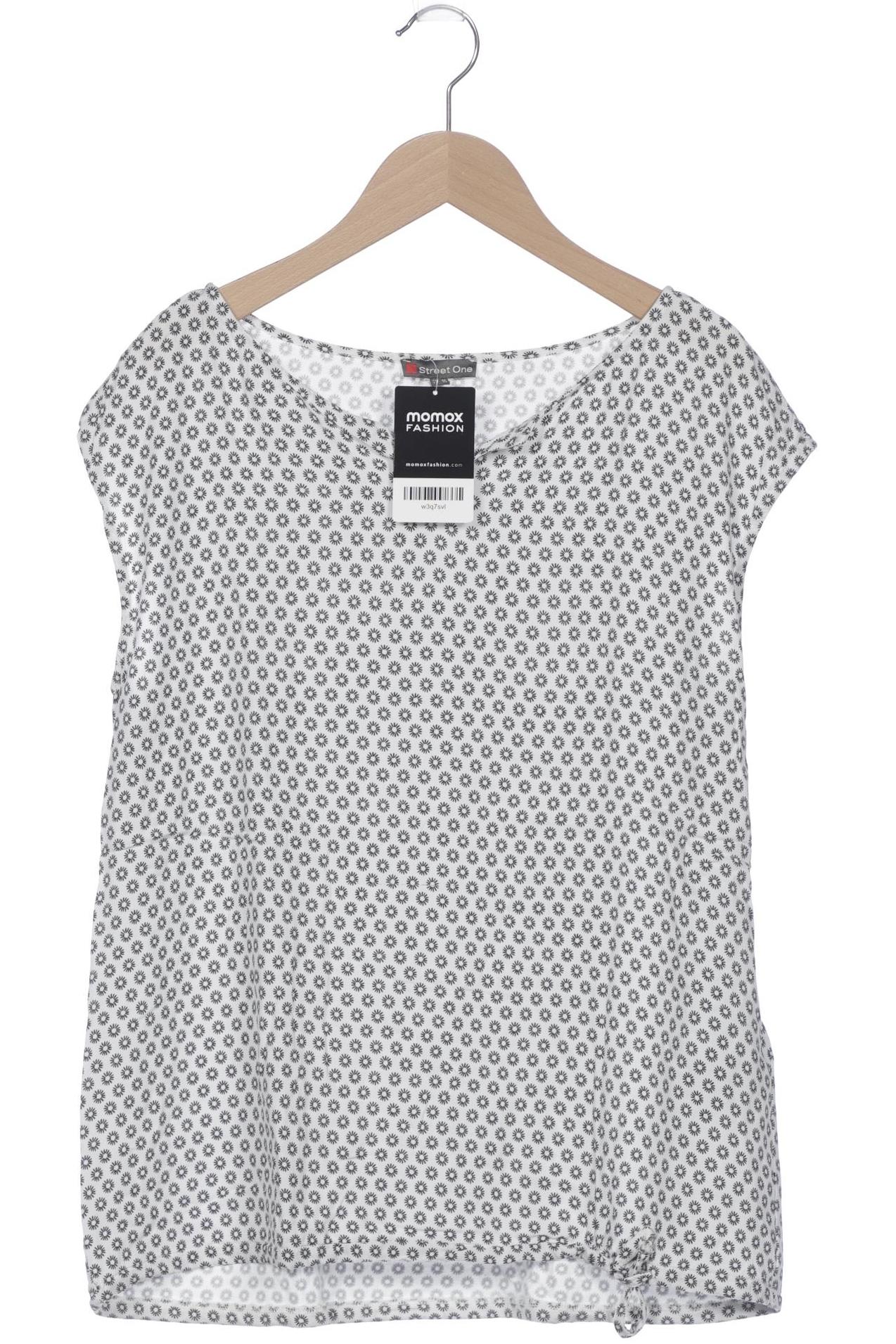 

Street One Damen T-Shirt, weiß, Gr. 40