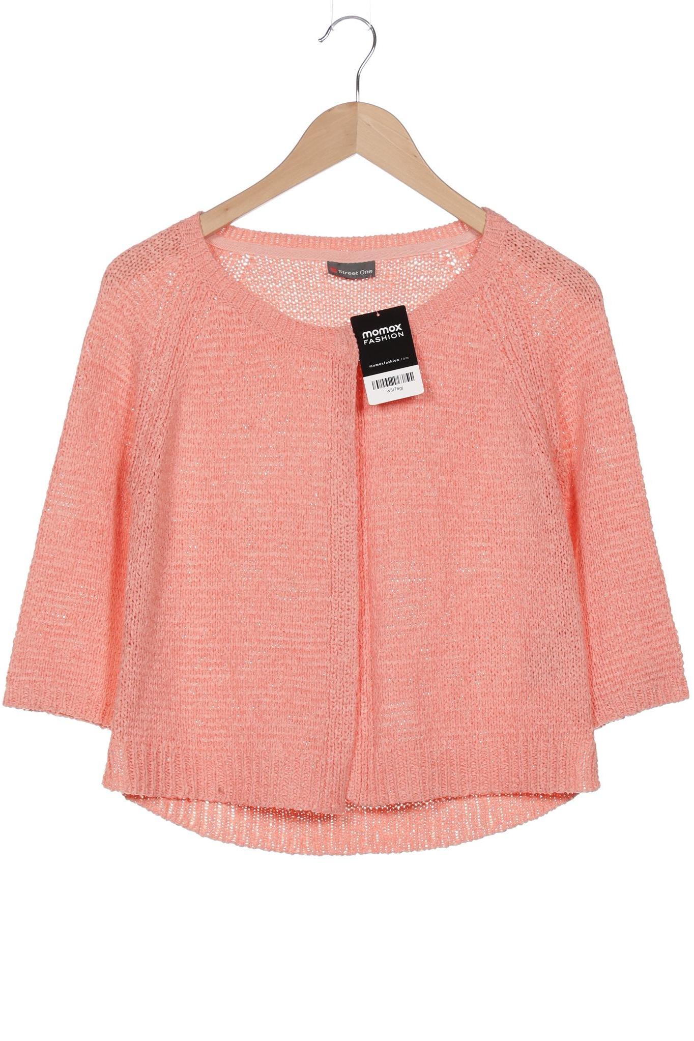 

Street One Damen Strickjacke, orange, Gr. 36