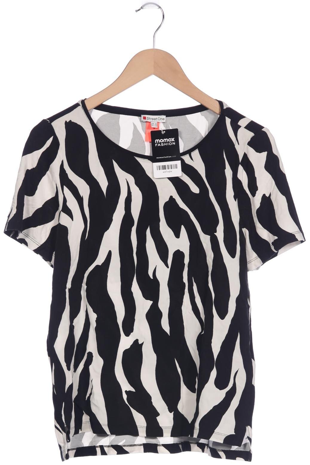 

Street One Damen T-Shirt, schwarz, Gr. 38