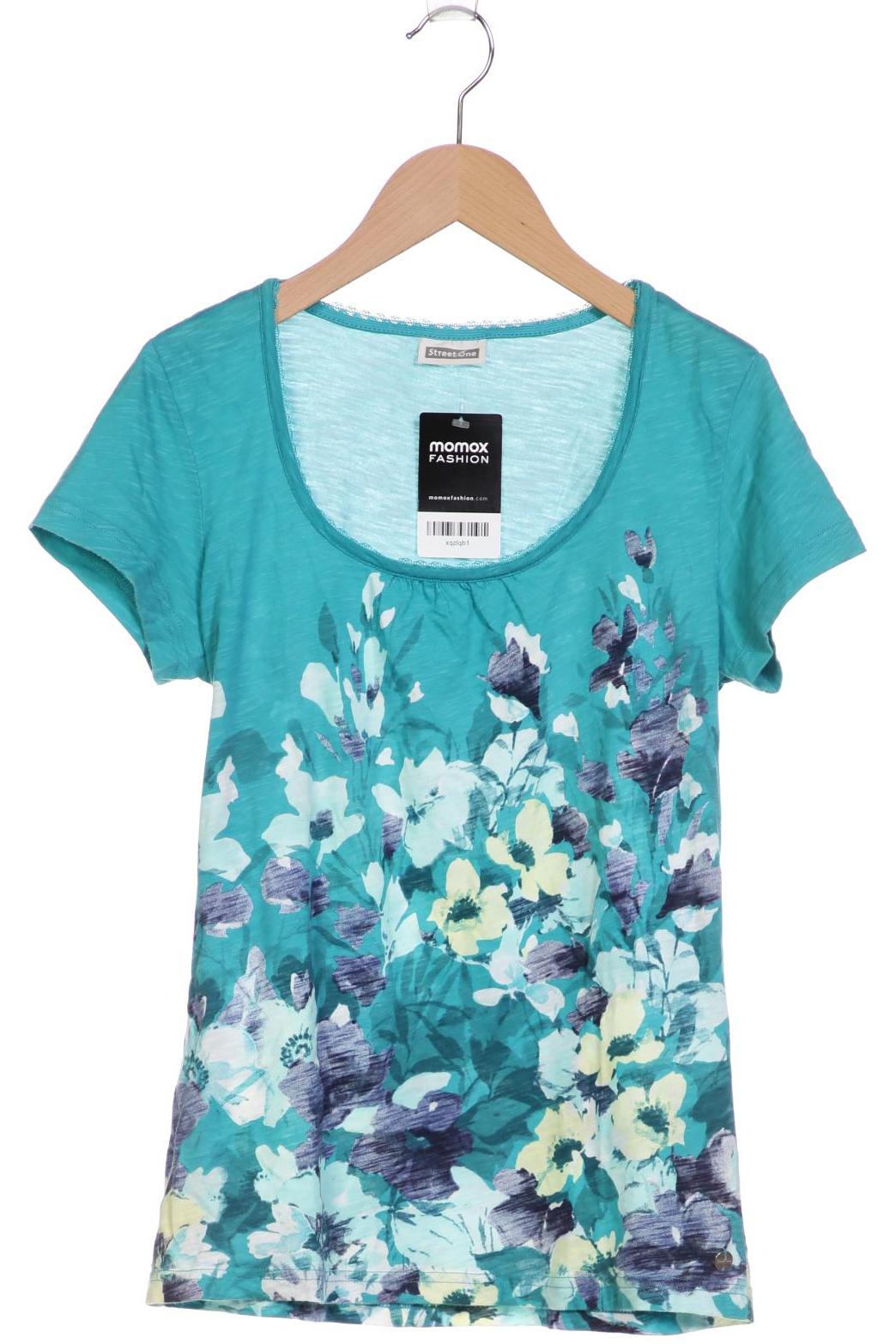 

Street One Damen T-Shirt, blau, Gr. 38